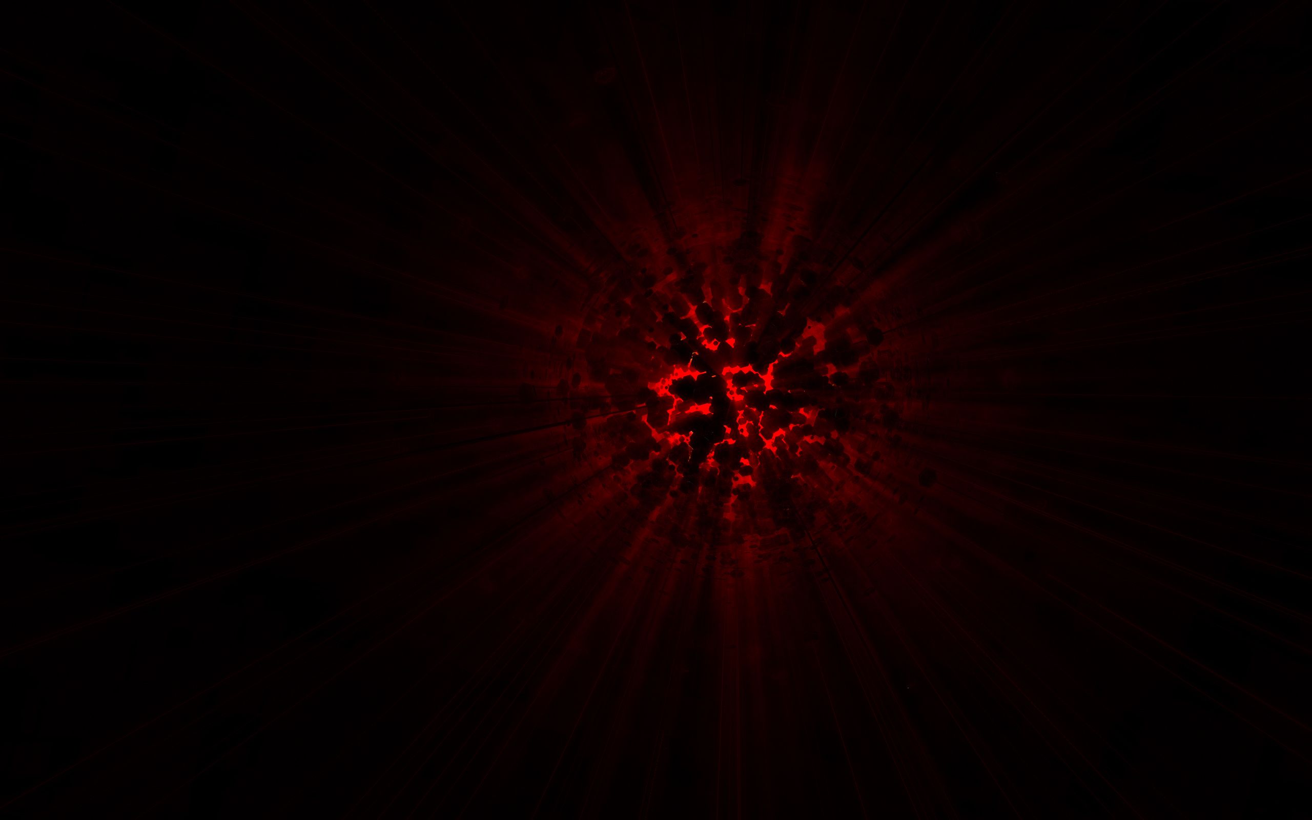 Porta rossa luminosa nel buio, 1920x1080 Full HD 1080p, PC Desktop