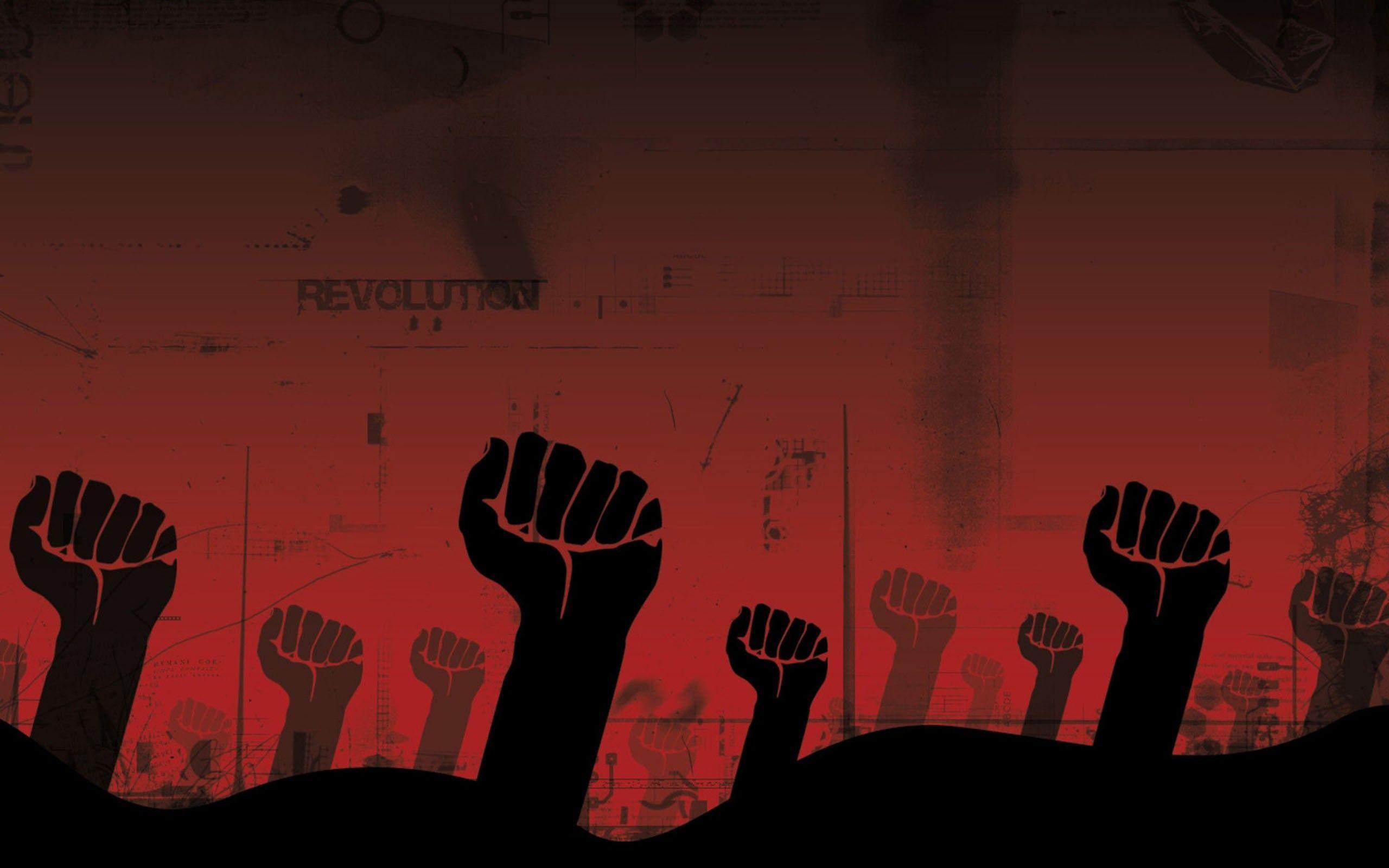 Pugni alzati rivoluzione rossa, 2560x1600 2K+, PC