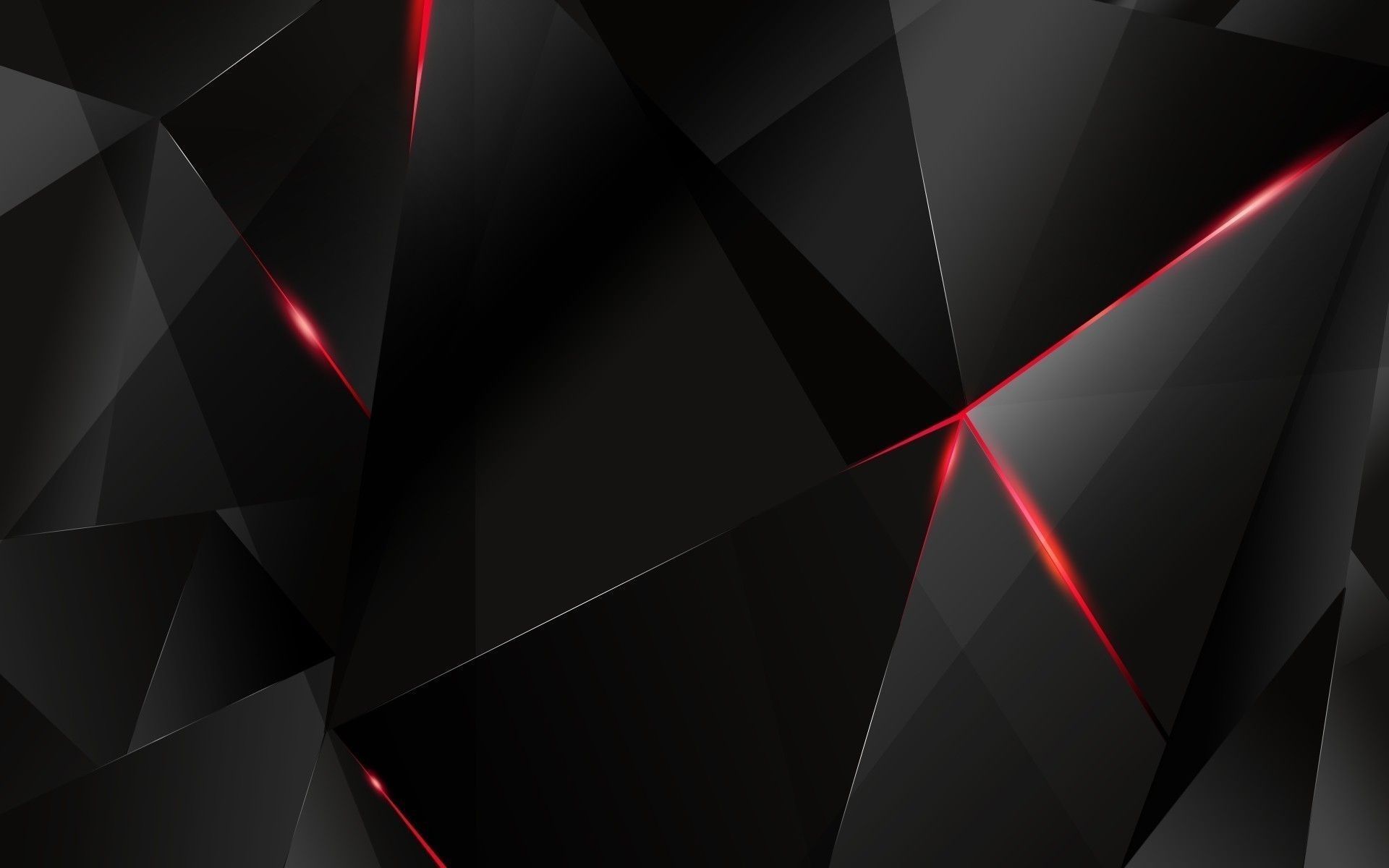 Sfondo geometrico nero e rosso, 1920x1200 Full HD+, Monitor Gaming