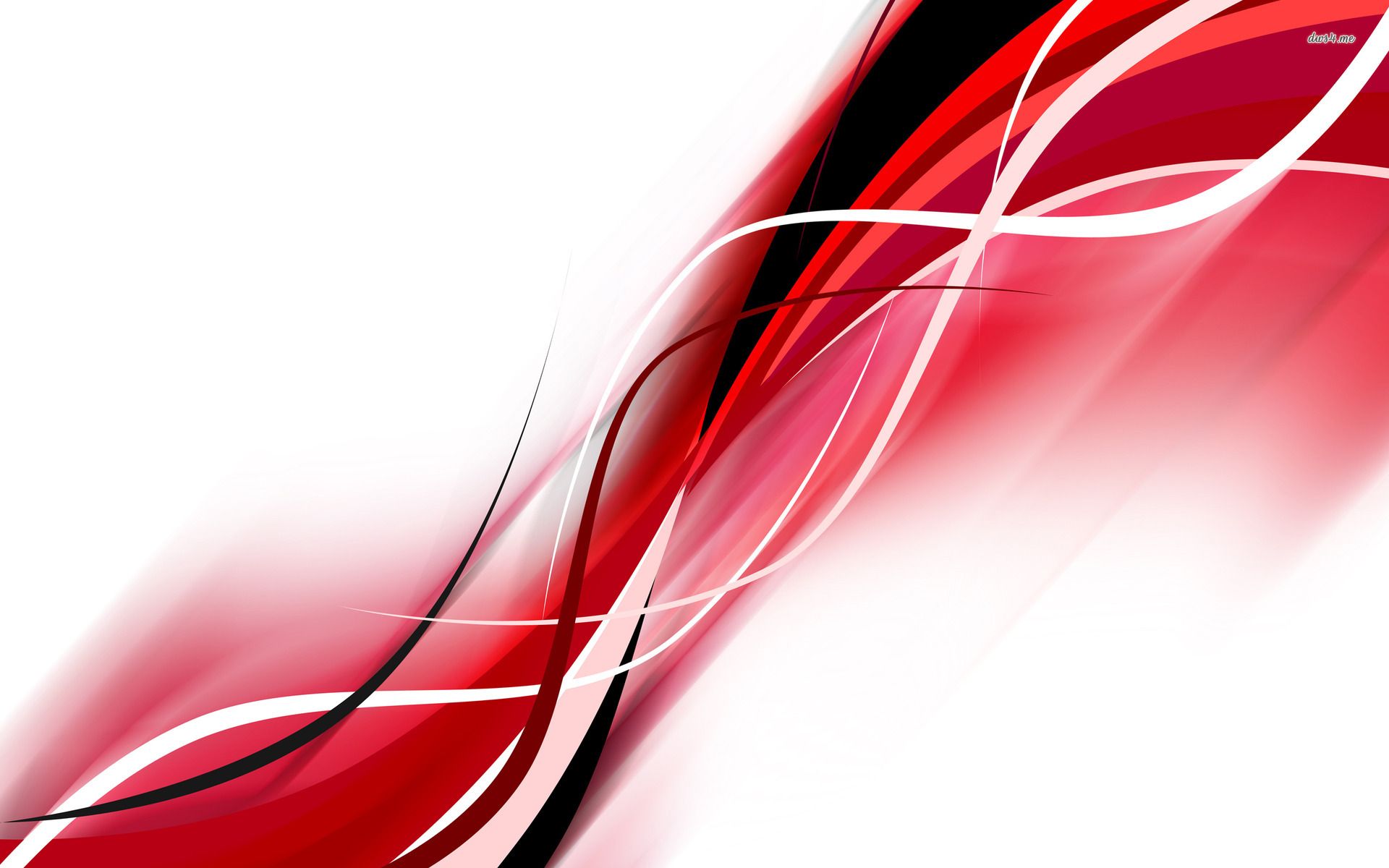 Onde astratte rosso bianco, 1920x1200 Full HD+, Desktop