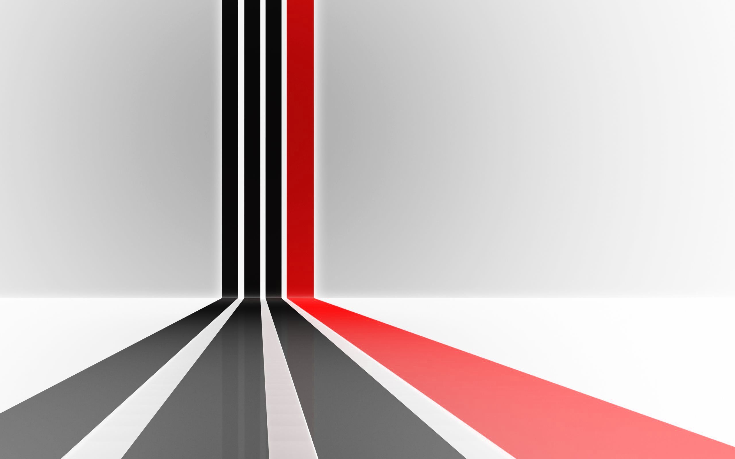 Linee astratte rosso bianco nero, 2560x1600 WQXGA, MacBook Pro