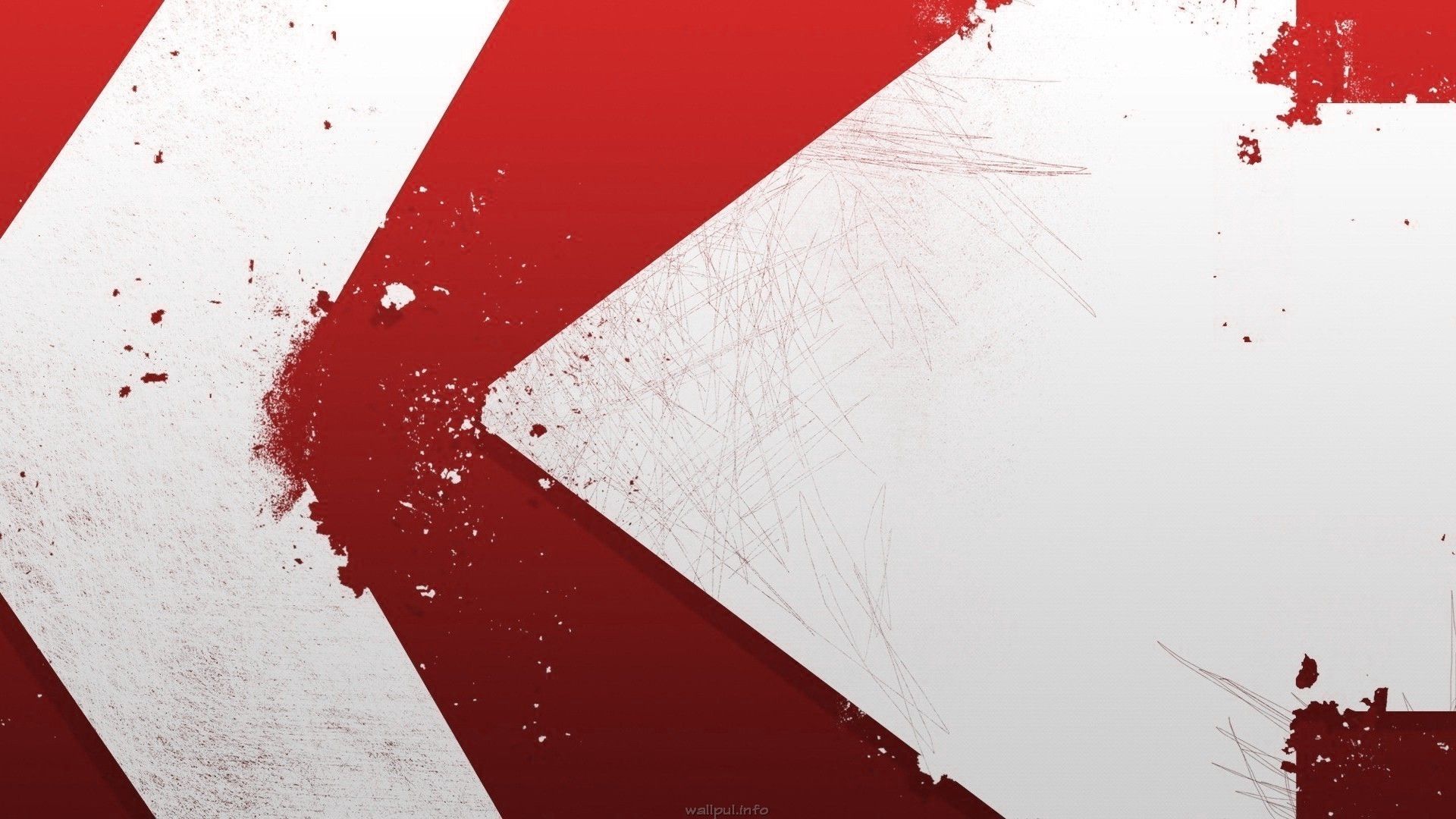 Frecce astratte rosso e bianco, 1920x1080 Full HD 1080p, Laptop