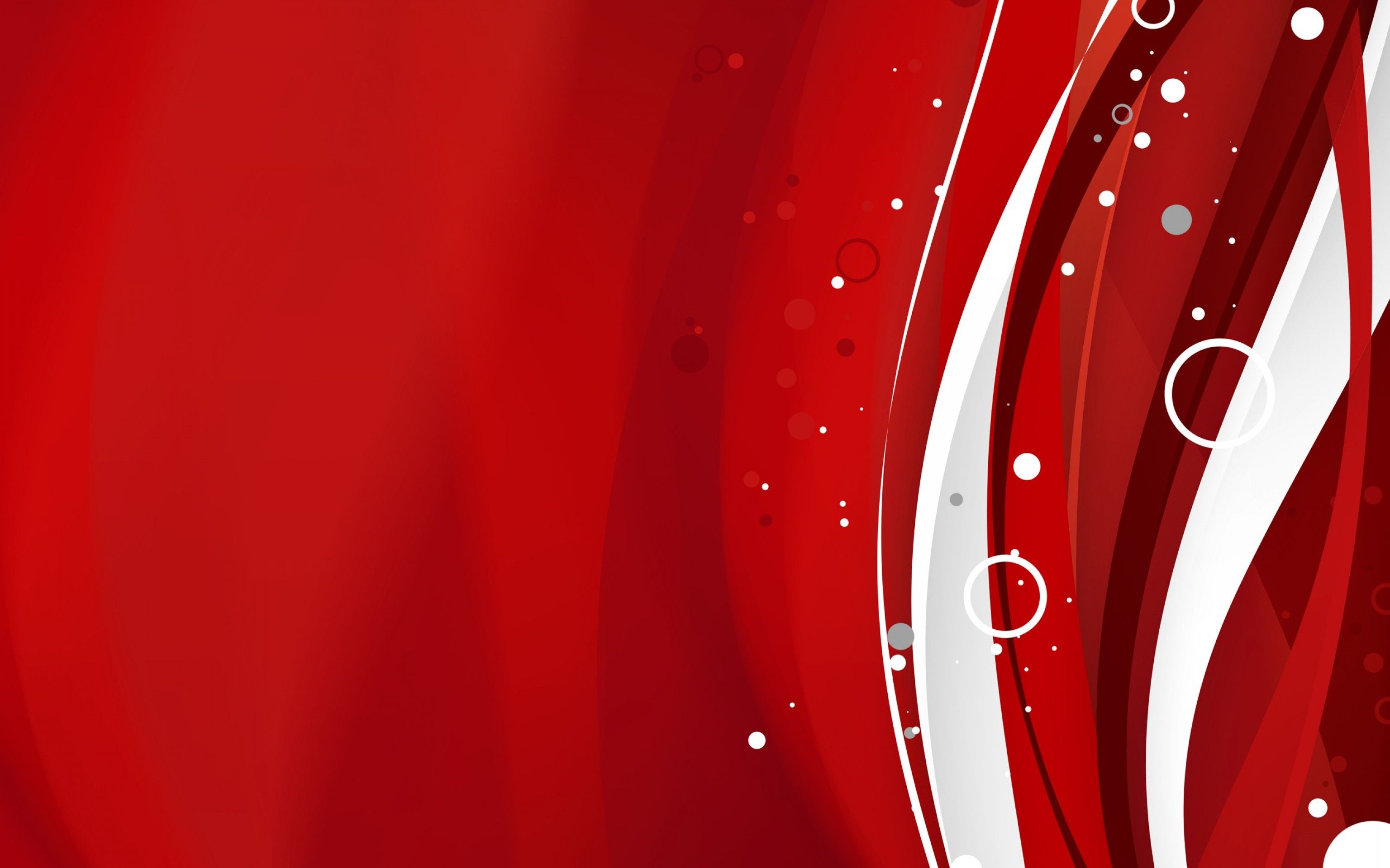 Onde astratte rosse e bianche, 3072x1920 WQXGA, Monitor Gaming