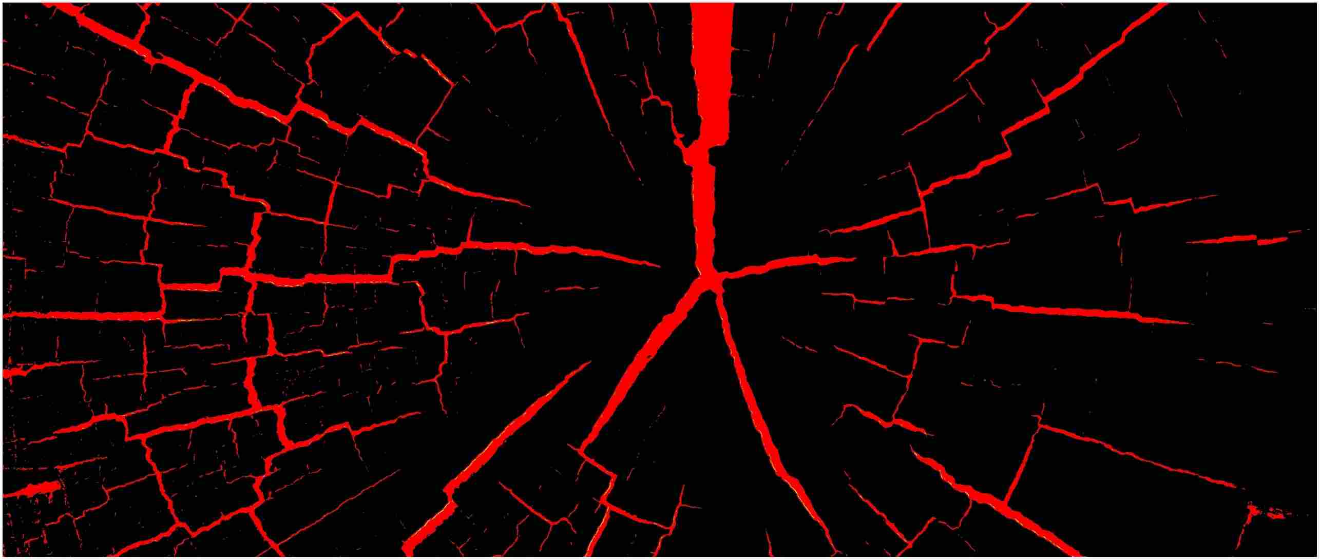 Crepe rosse su nero, 2571x1091 21:9, Monitor Gaming