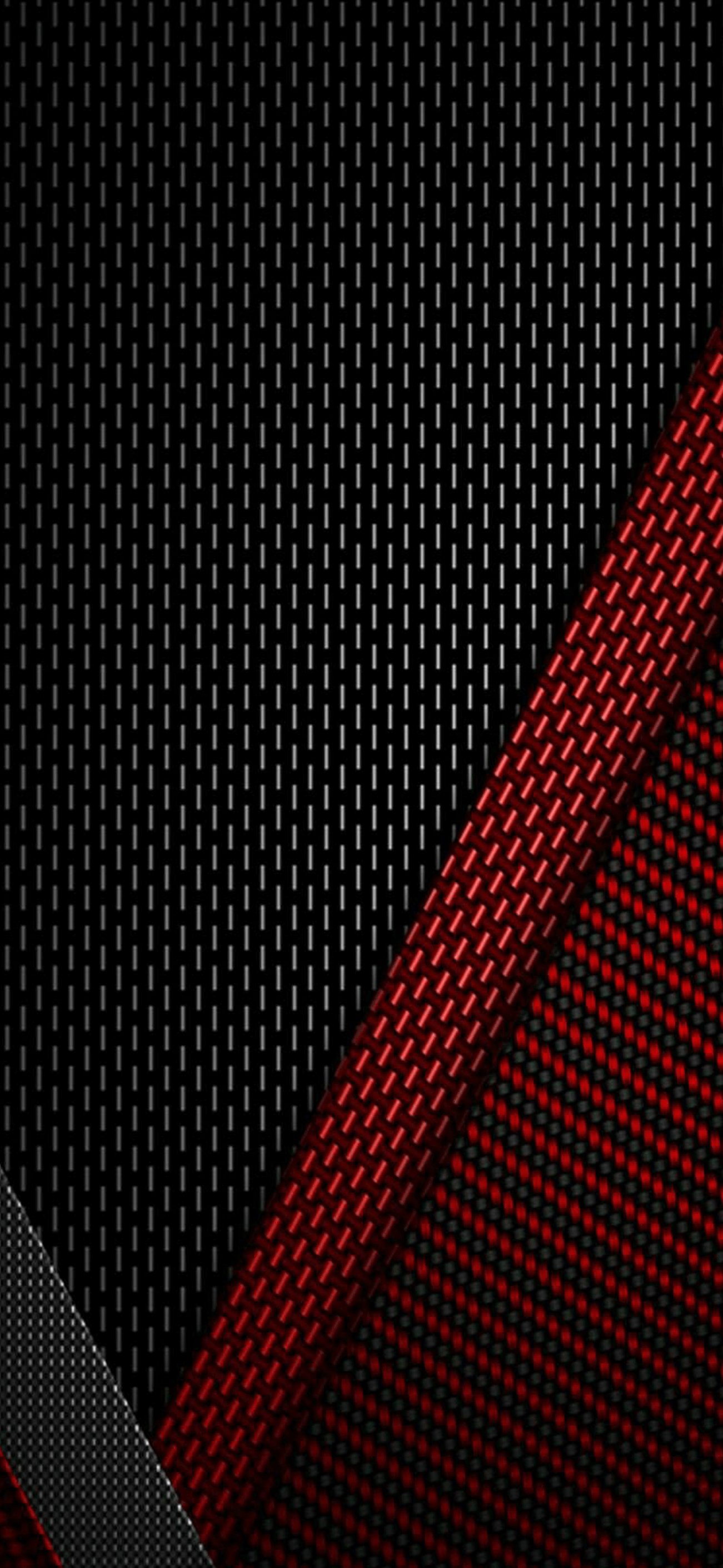 Texture carbonio rosso e nero, 1301x2820 Full HD Verticale, Smartphone