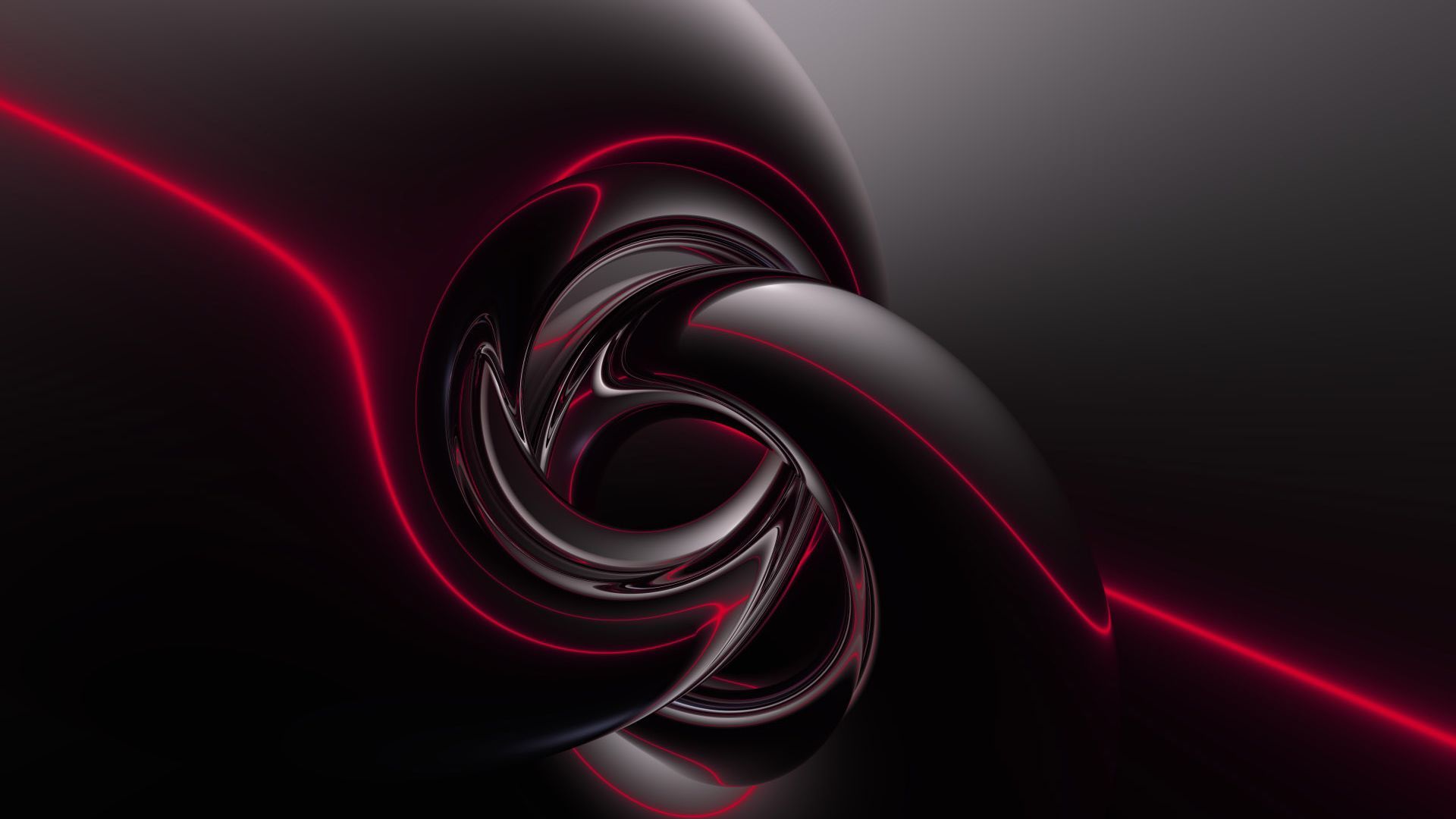 Vortice astratto rosso e nero, 1920x1080 Full HD 1080p, PC