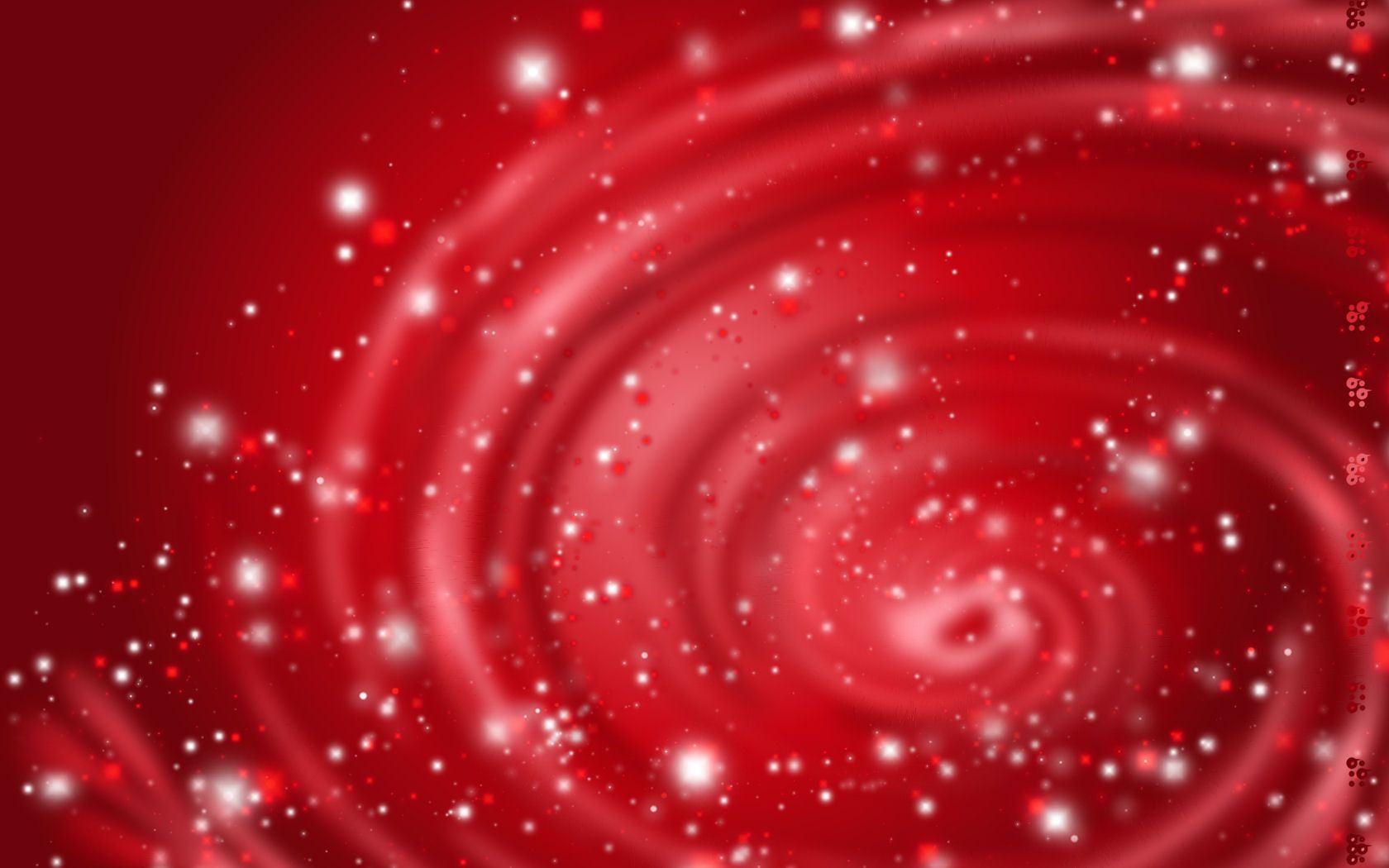 Spirale rossa con particelle luminose, 1680x1050 HD Ready, Desktop
