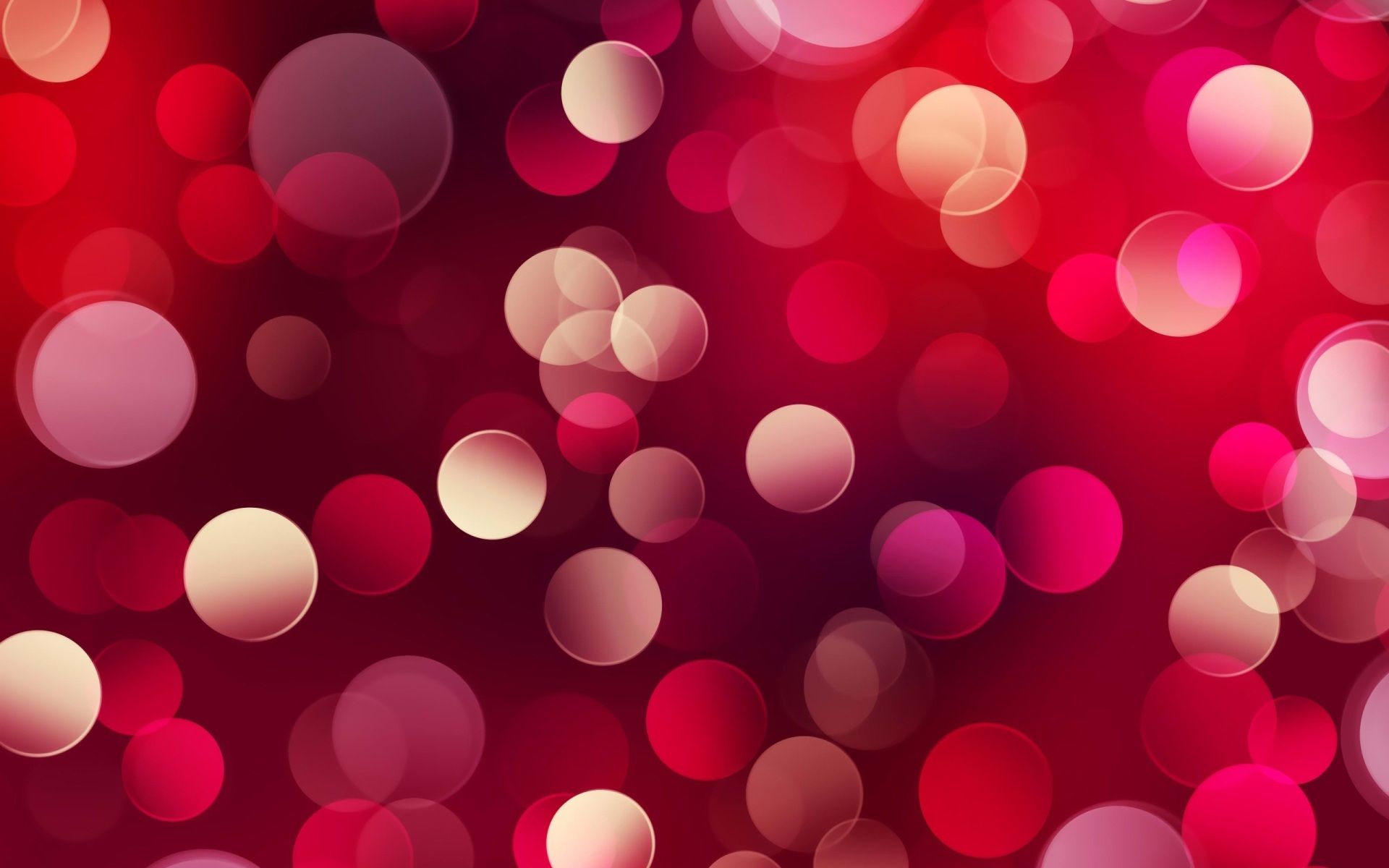 Bokeh rosso e rosa, 1920x1200 WUXGA, Desktop