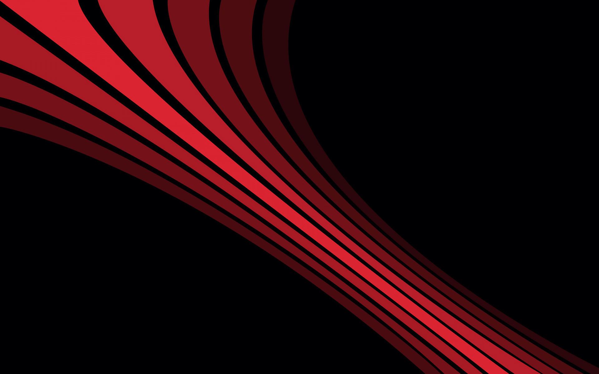 Linee curve rosse astratte, 1920x1200 Full HD+, PC
