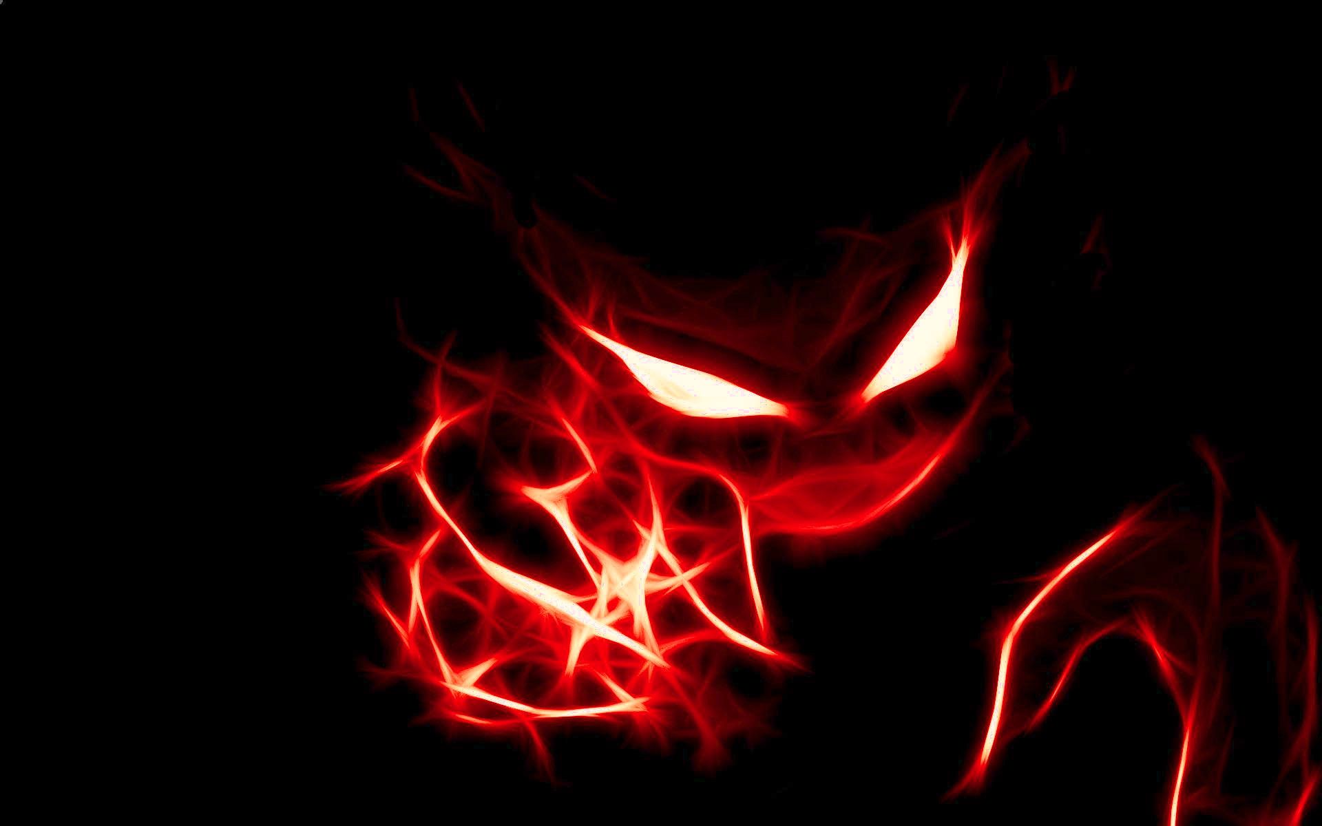Volto demoniaco rosso fiammeggiante, 1920x1200 WUXGA, PC