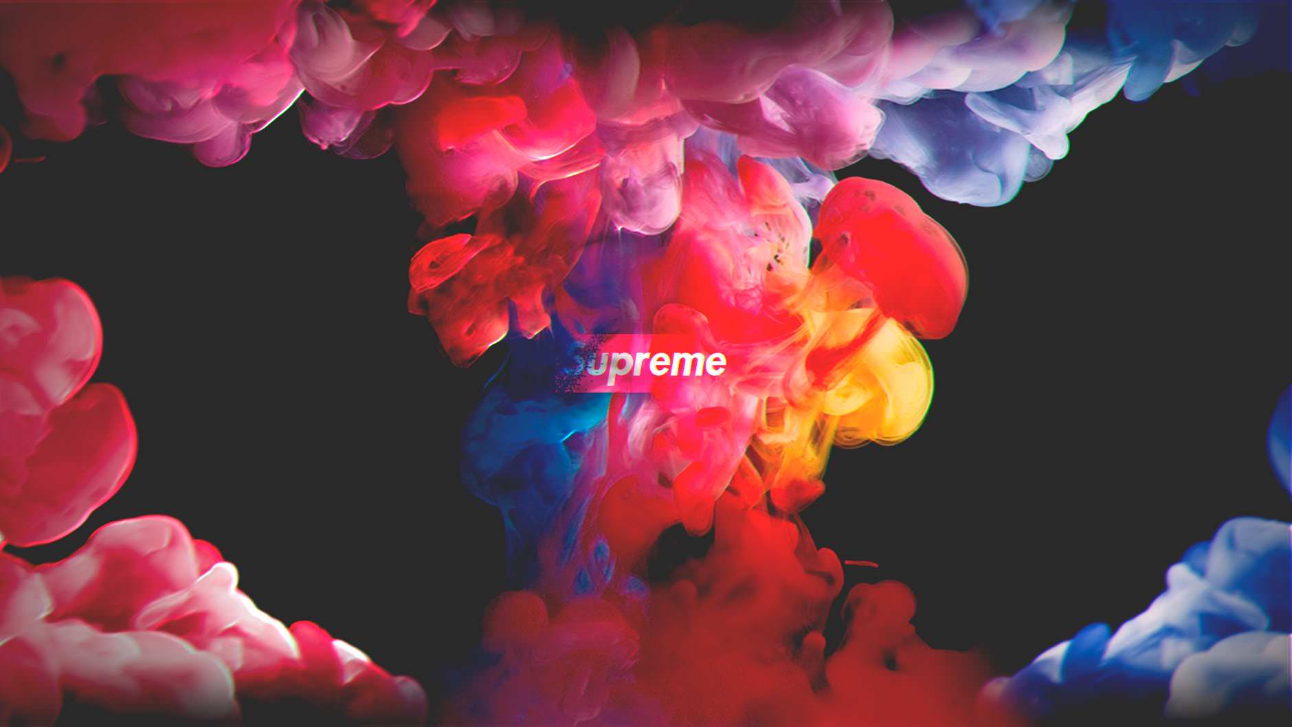 Supreme logo fumo colorato, New York, 1880x1058 900p, PC