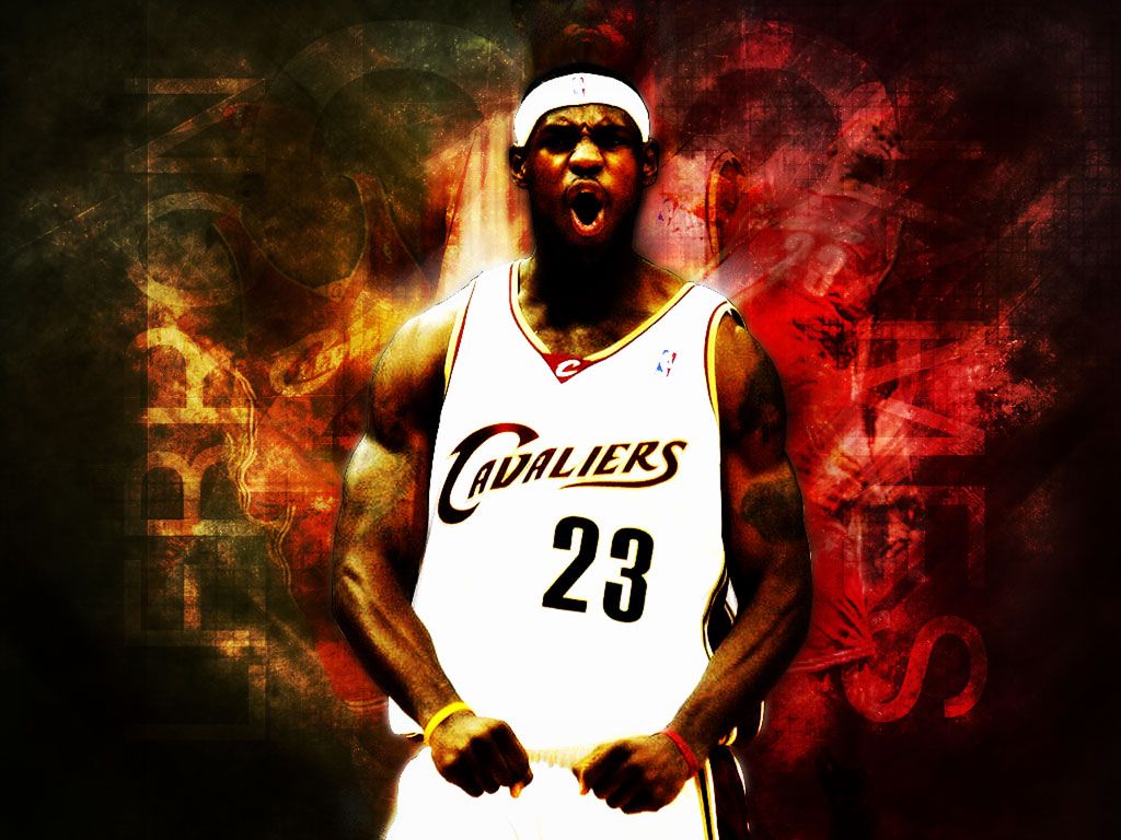 LeBron James Cavaliers, NBA, 1024x768 HD, Desktop