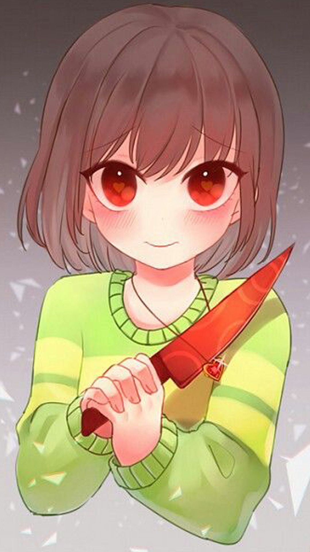 Chara Undertale coltello, 1080x1920 Full HD Verticale, iPhone