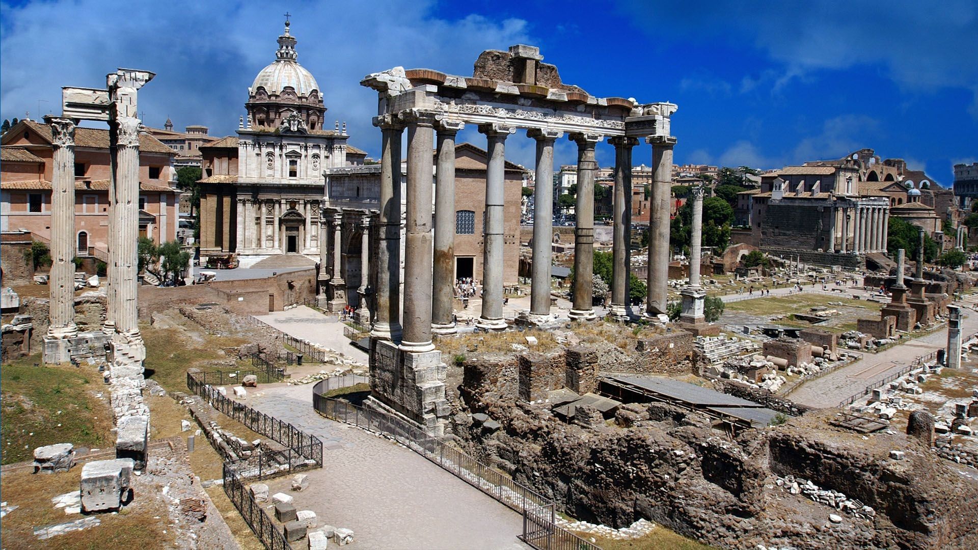 Foro Romano rovine antiche, 1920x1080 1080p, Laptop