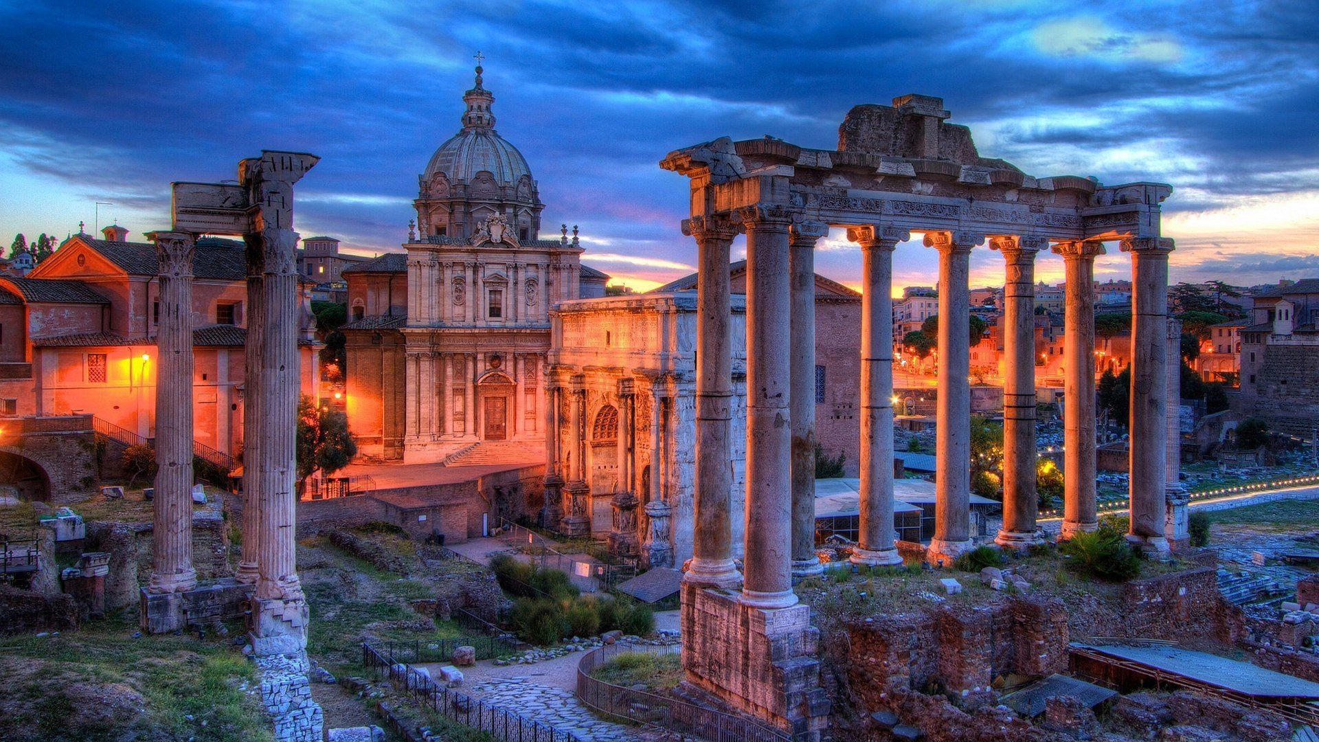 Rovine del Foro Romano, 1920x1080 1080p, Desktop