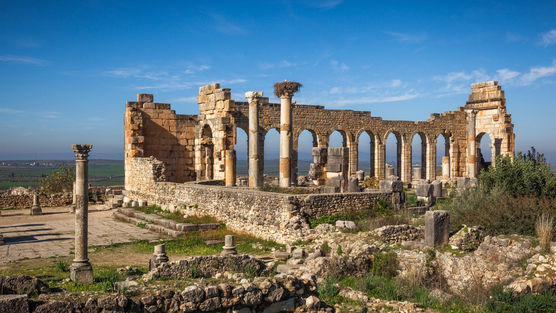 Rovine romane di Volubilis, 1920x1080 Full HD, PC