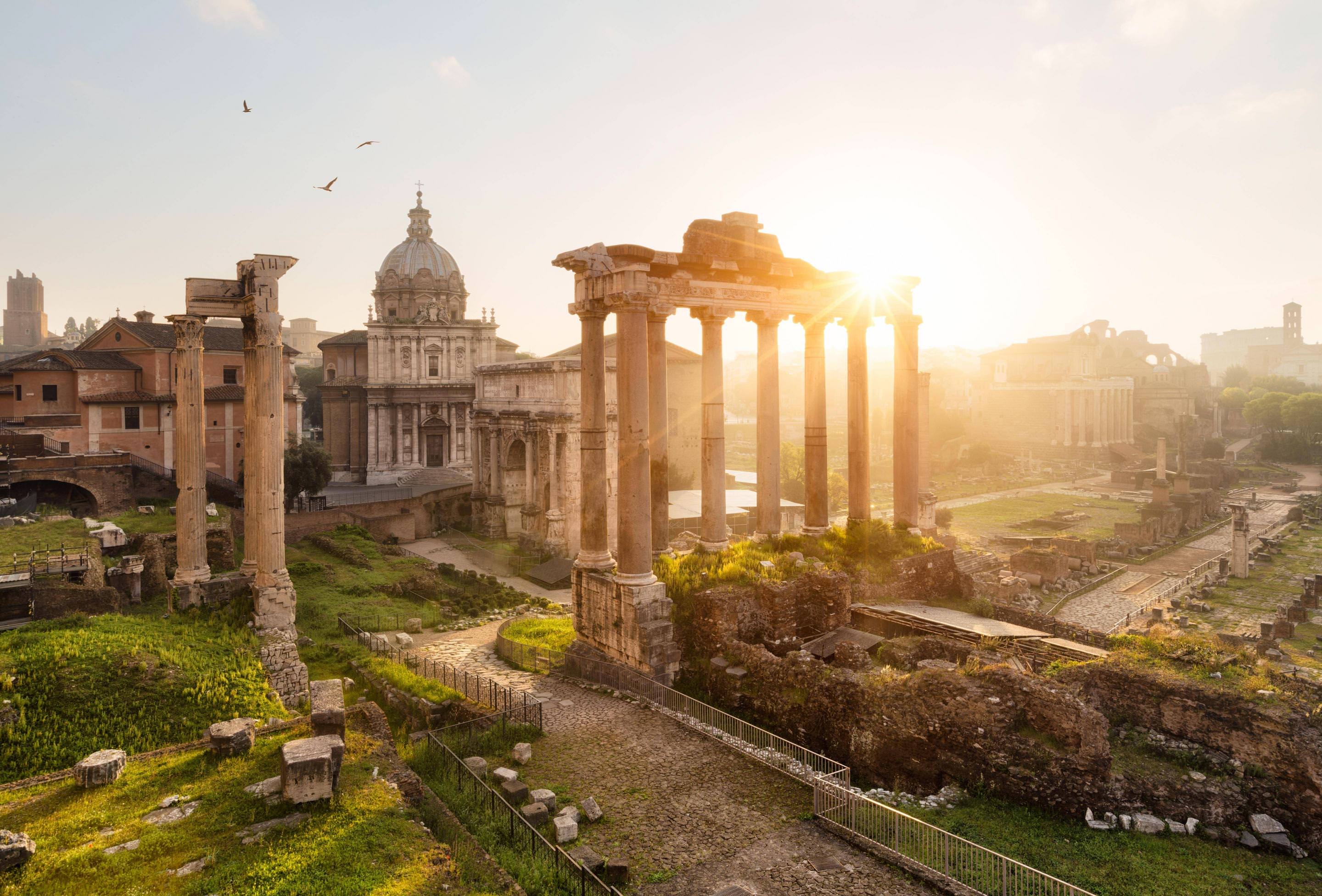 Foro Romano al tramonto, 2880x1953 WQXGA, Monitor Gaming