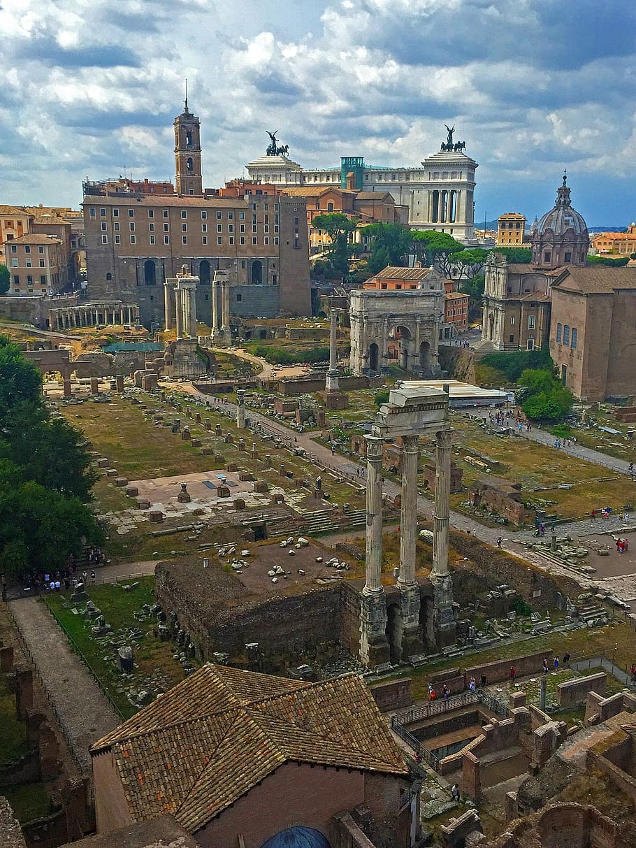 Foro Romano, rovine antiche Roma, 910x1213 Full HD Verticale, Smartphone