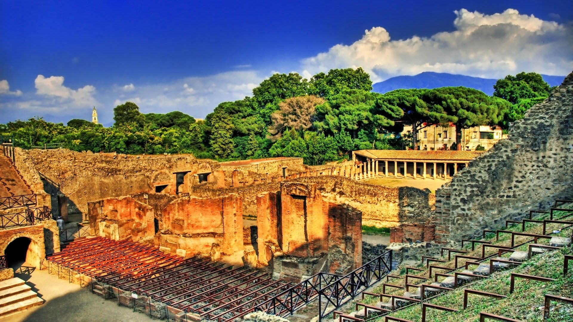 Rovine romane di Pompei, 1920x1080 Full HD 1080p, Laptop