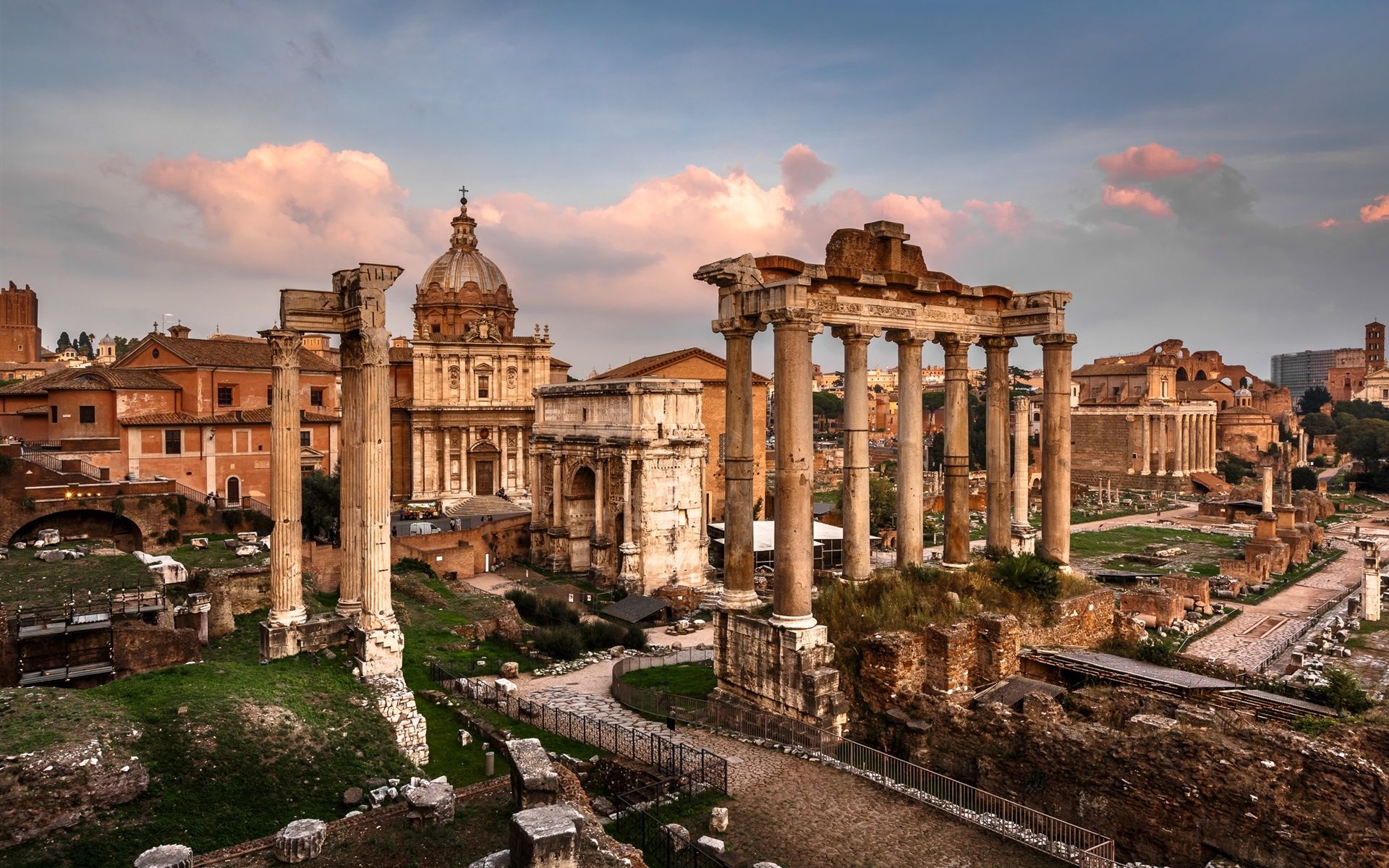 Foro Romano colonne rovine antiche, 1920x1200 Full HD+ WUXGA, Desktop