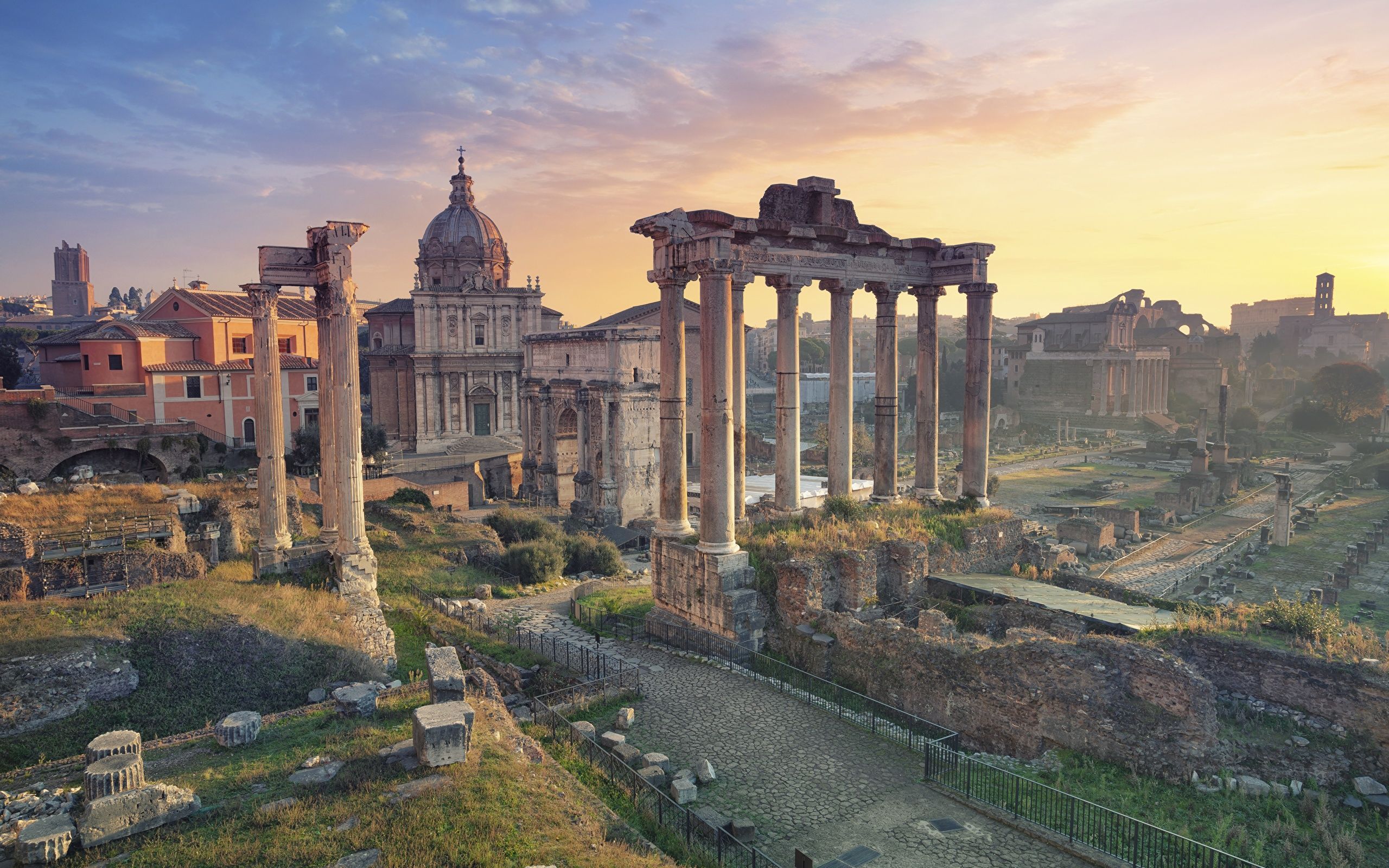 Foro Romano al tramonto, 2560x1600 WQXGA, Desktop