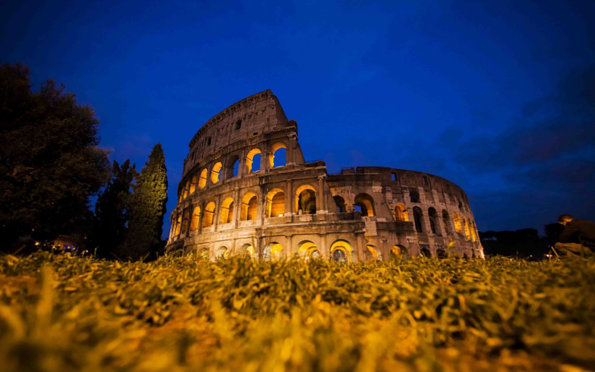 Colosseo illuminato di notte, 1920x1200 WUXGA, PC