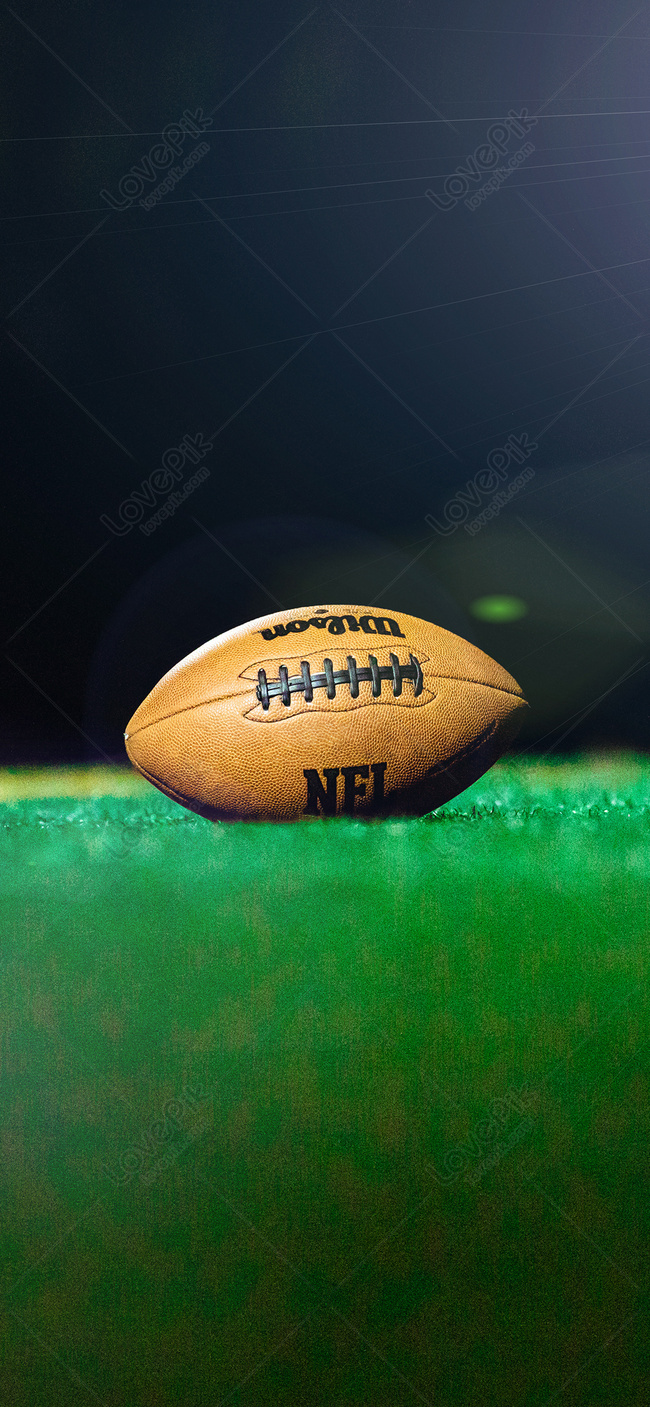 Pallone da rugby NFL erba, 650x1407 Verticale, Mobile