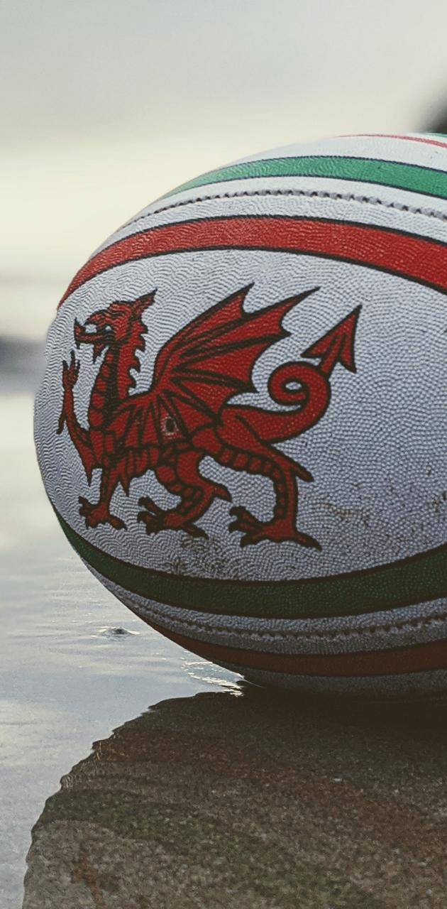 Pallone rugby Galles, 630x1280 Full HD Verticale, iPhone