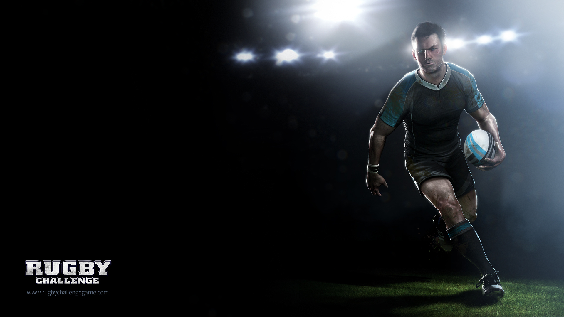 Giocatore rugby All Blacks scuro, Nuova Zelanda, 1920x1080 1080p, PC