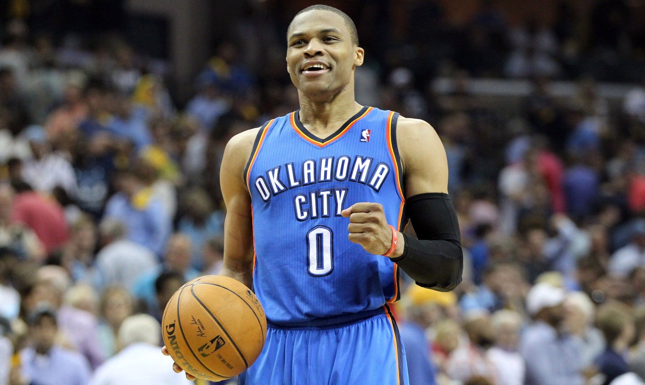Russell Westbrook Oklahoma City Thunder, 2051x1225 Hi-Res, PC Desktop