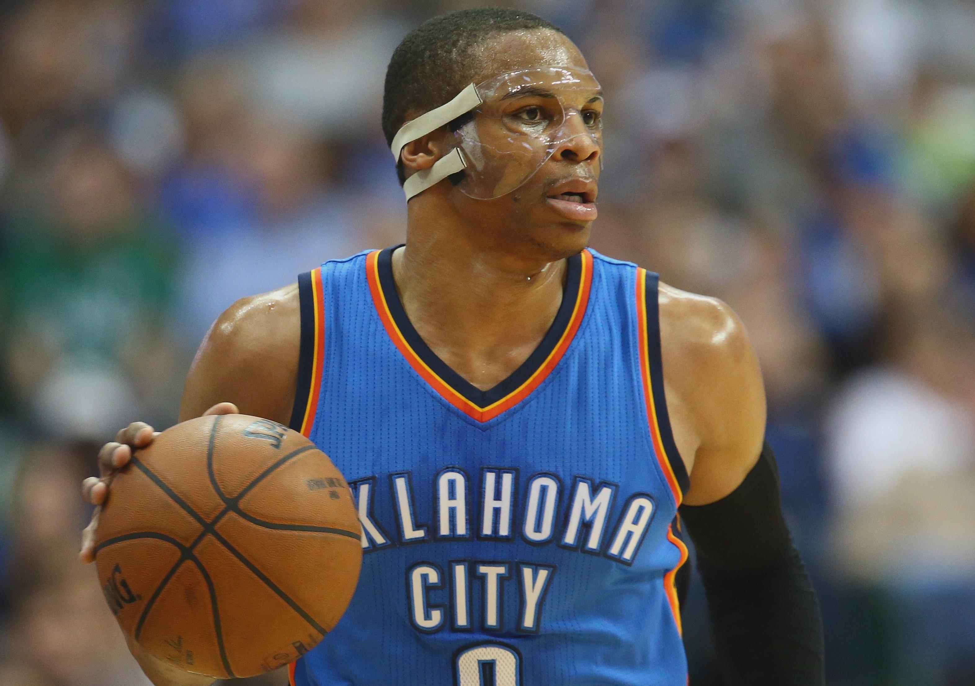 Russell Westbrook Oklahoma City Thunder, 3144x2214 WQXGA, Desktop