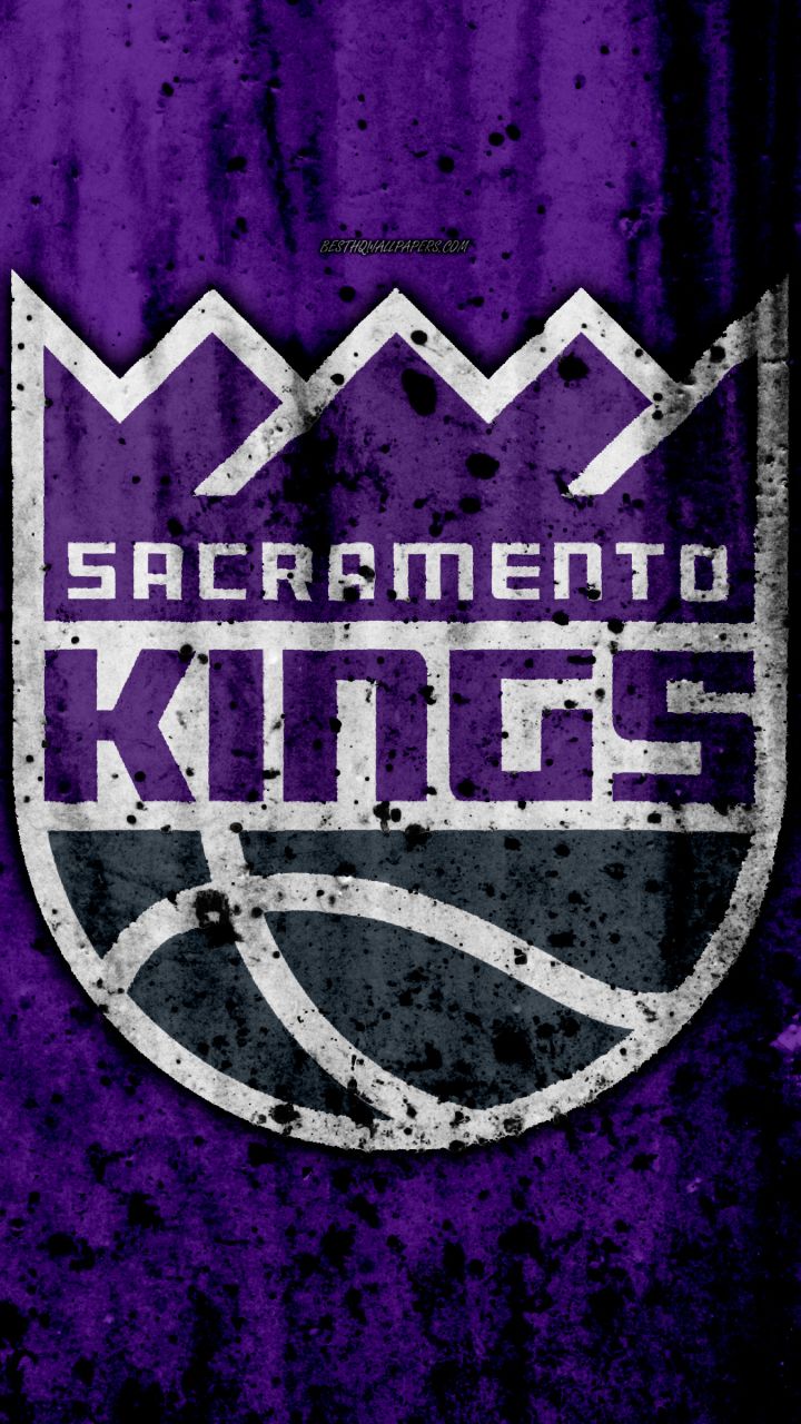Logo Sacramento Kings viola, 720x1280 Verticale, Mobile