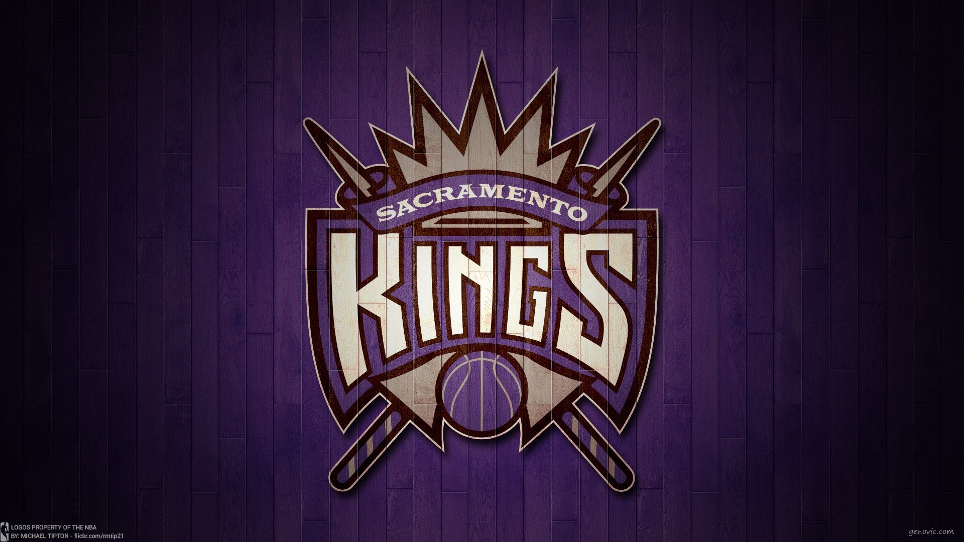 Logo Sacramento Kings viola, 1920x1080 Full HD 1080p, Laptop
