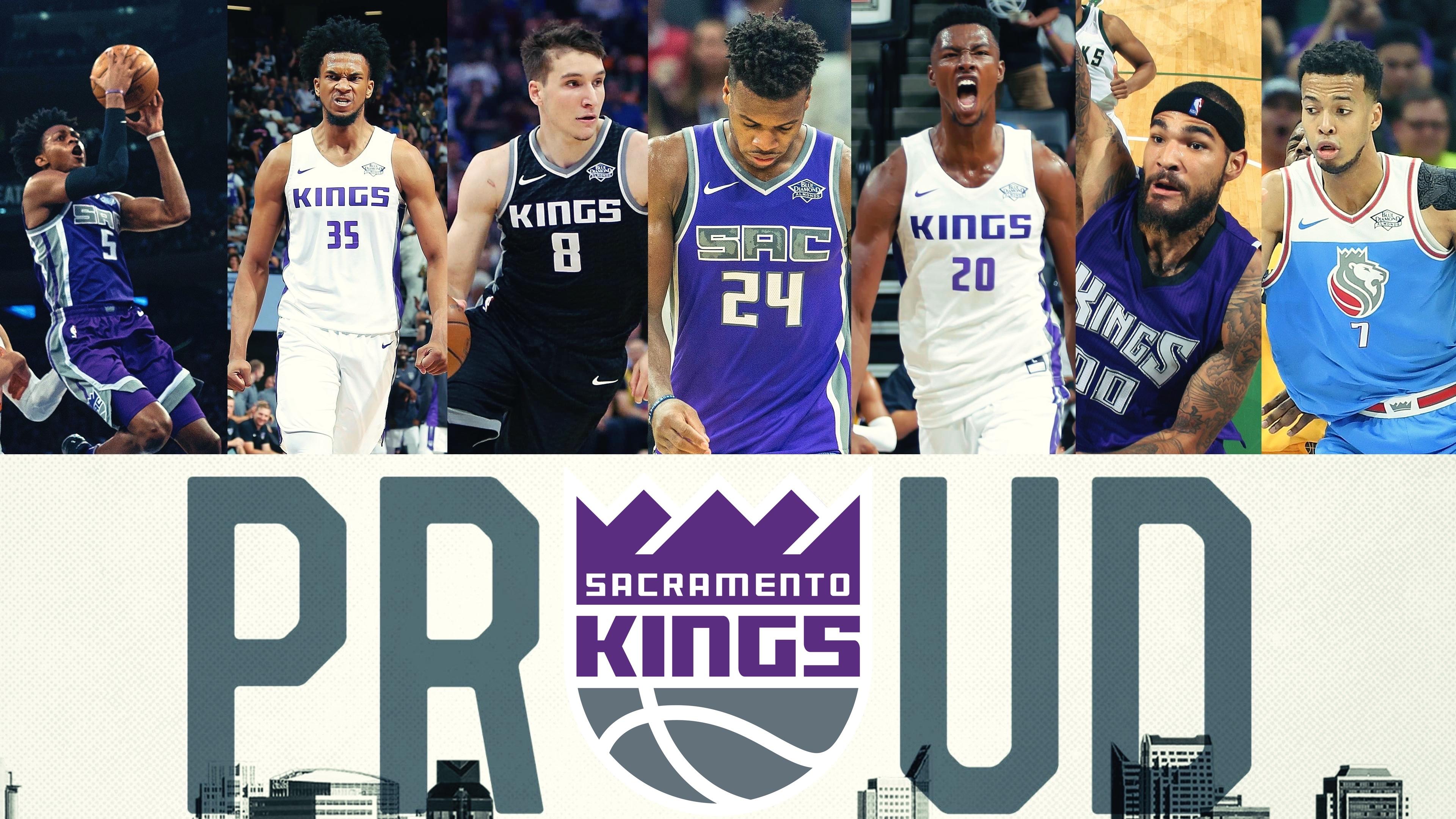 Giocatori NBA Sacramento Kings, 3840x2160 4K, Desktop 4K