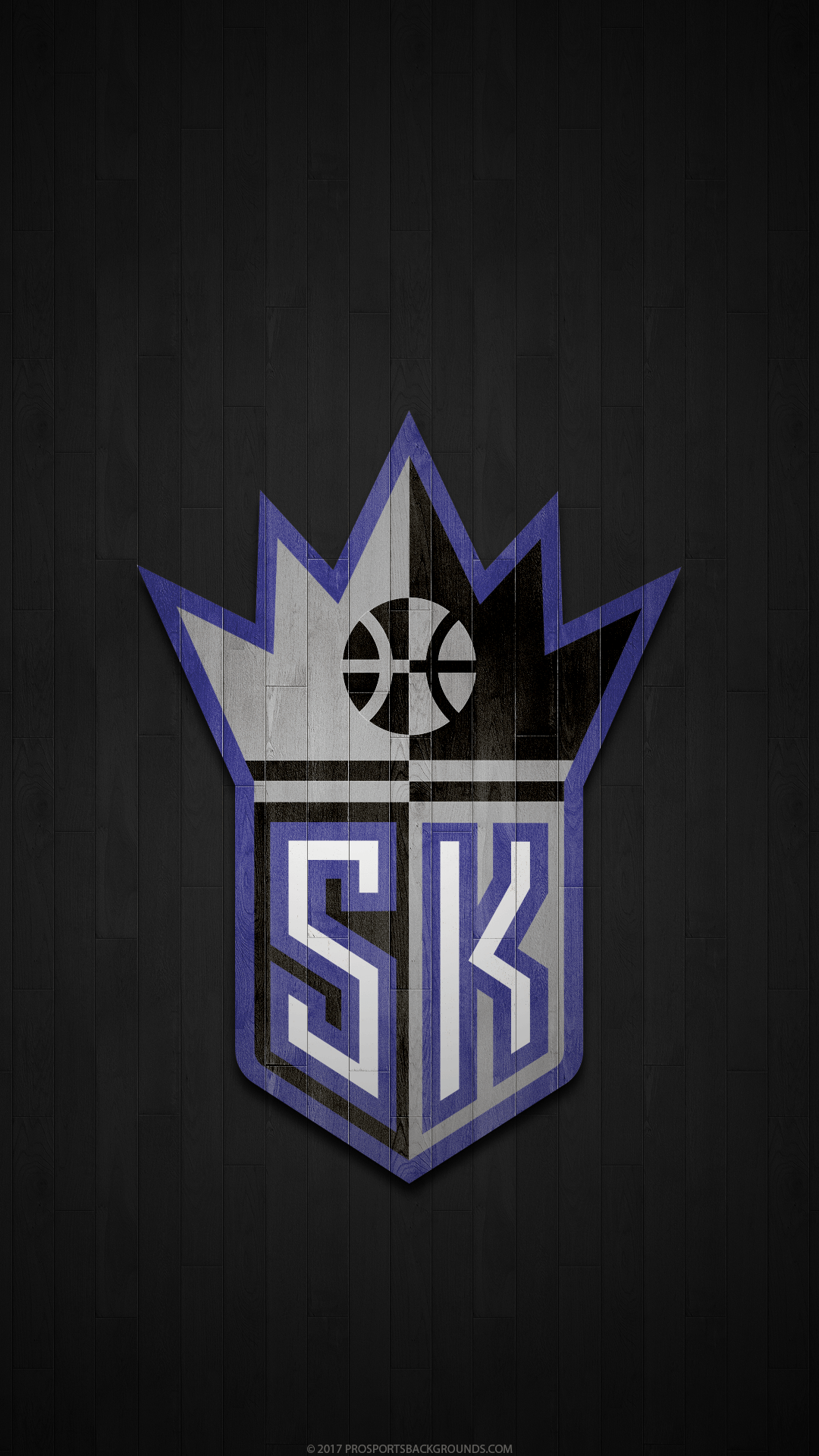Logo Sacramento Kings corona, 1080x1920 Full HD Verticale, iPhone