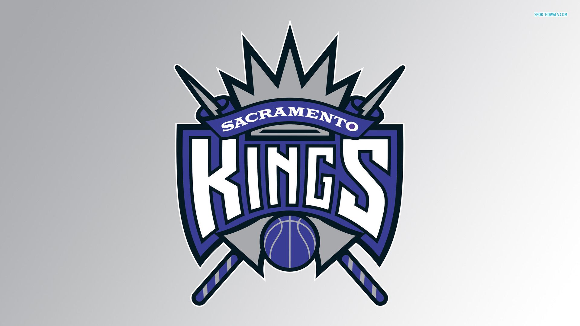 Logo Sacramento Kings basket, 1920x1080 1080p, Laptop