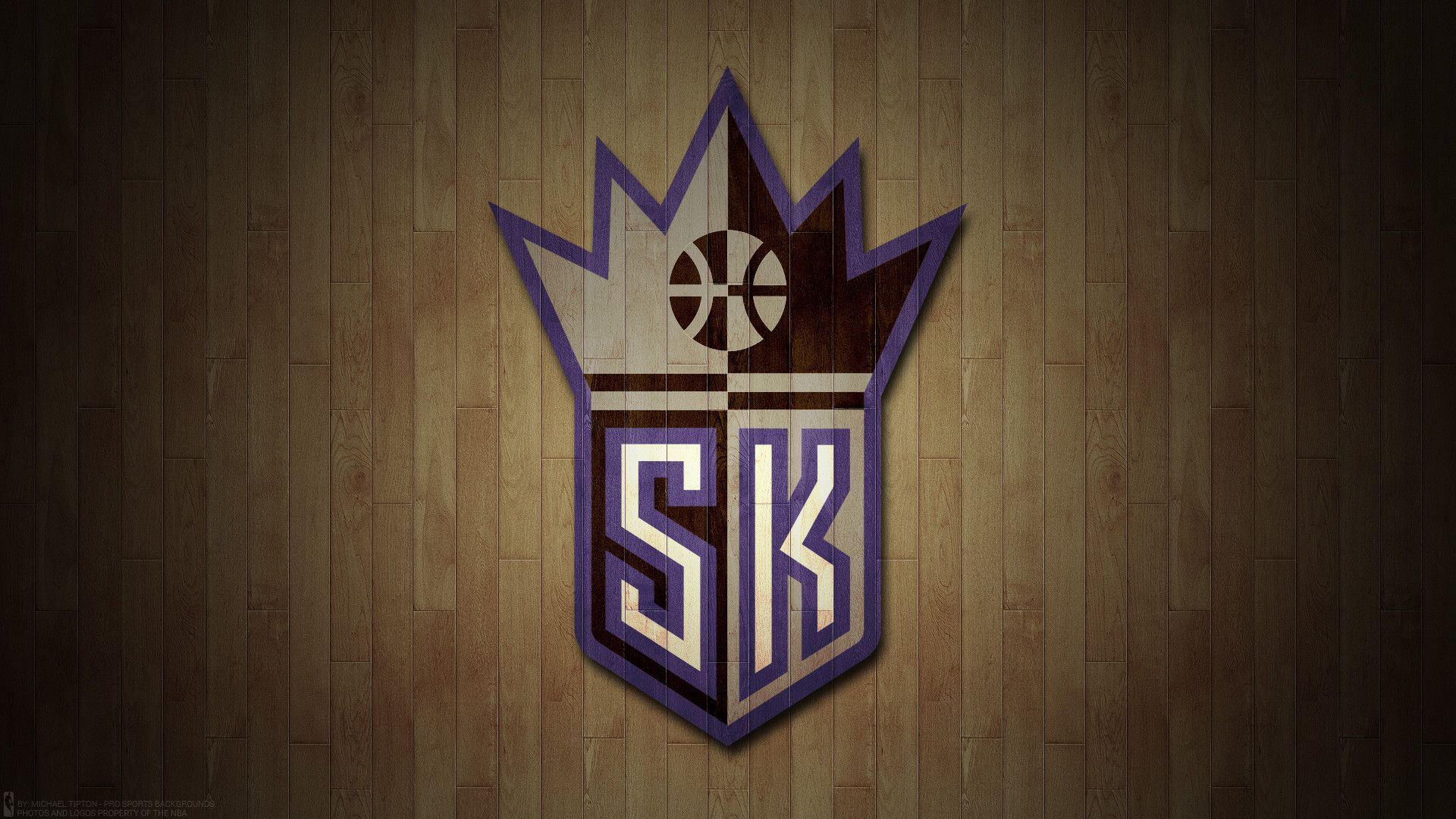 Logo Sacramento Kings corona, 1920x1080 Full HD, Desktop