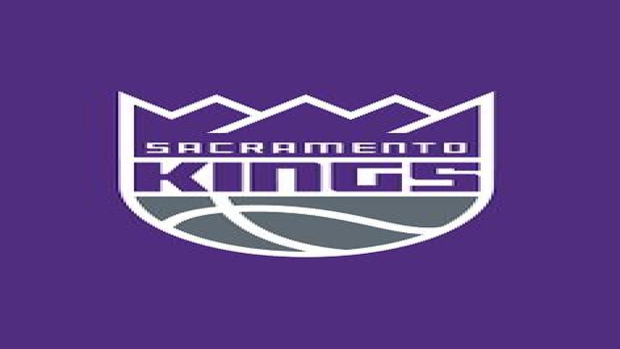 Logo Sacramento Kings viola, 2048x1152 2K, Desktop