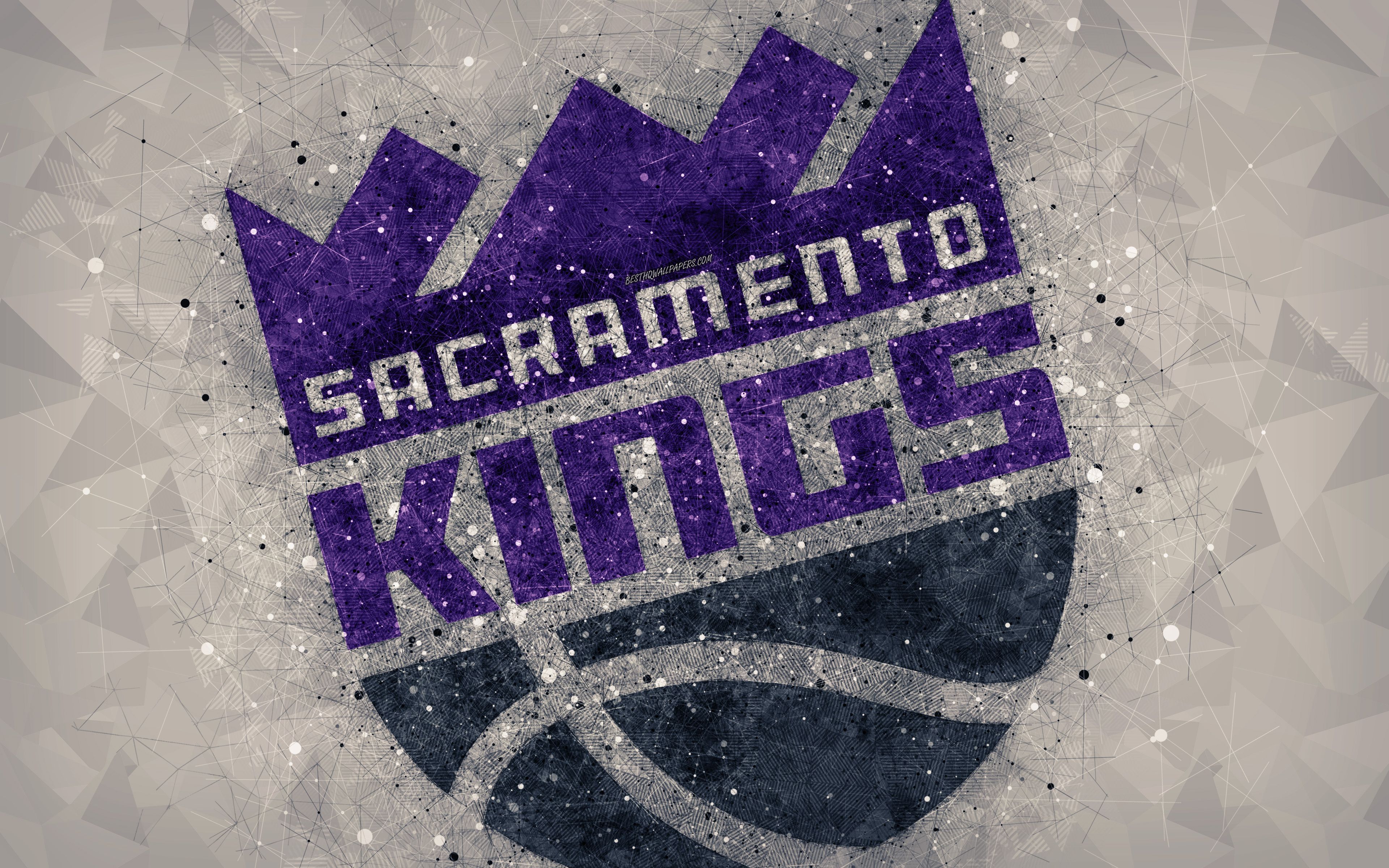 Logo Sacramento Kings, 3840x2400 4K Ultra HD, Monitor 4K