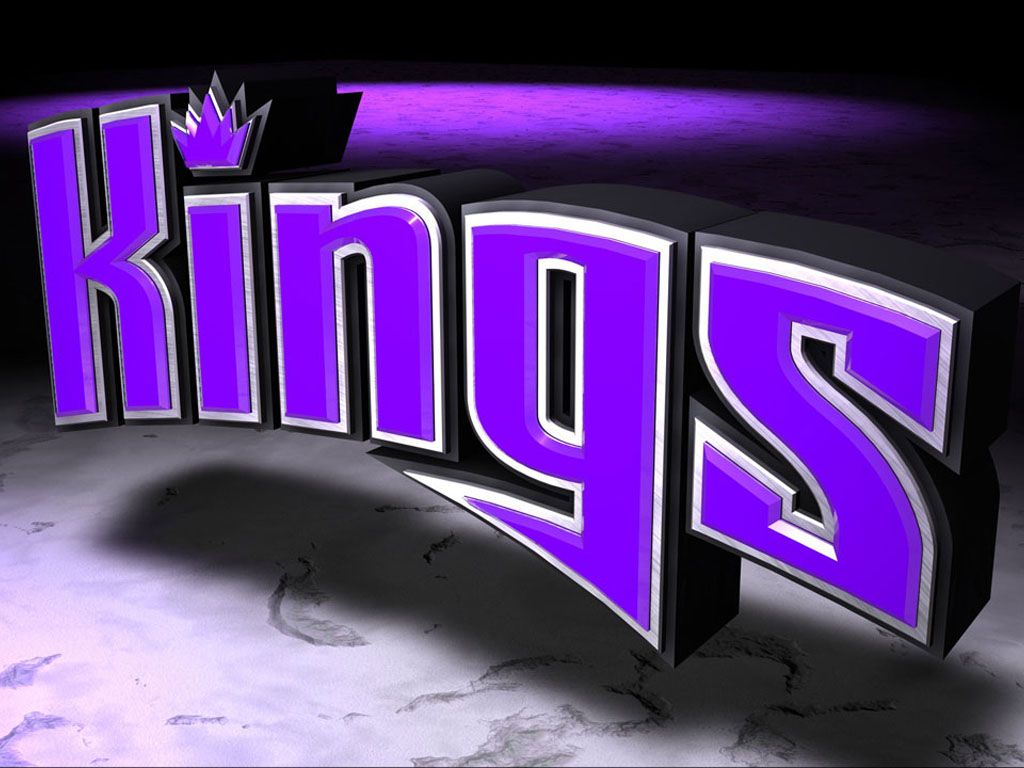 Logo Sacramento Kings 3D viola, 1024x768 HD, PC