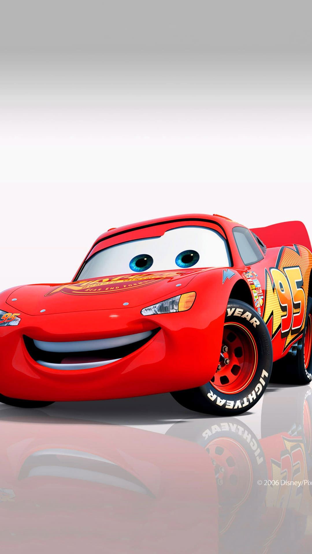 Saetta McQueen auto rossa, Cars, 1080x1920 Full HD Verticale, Smartphone