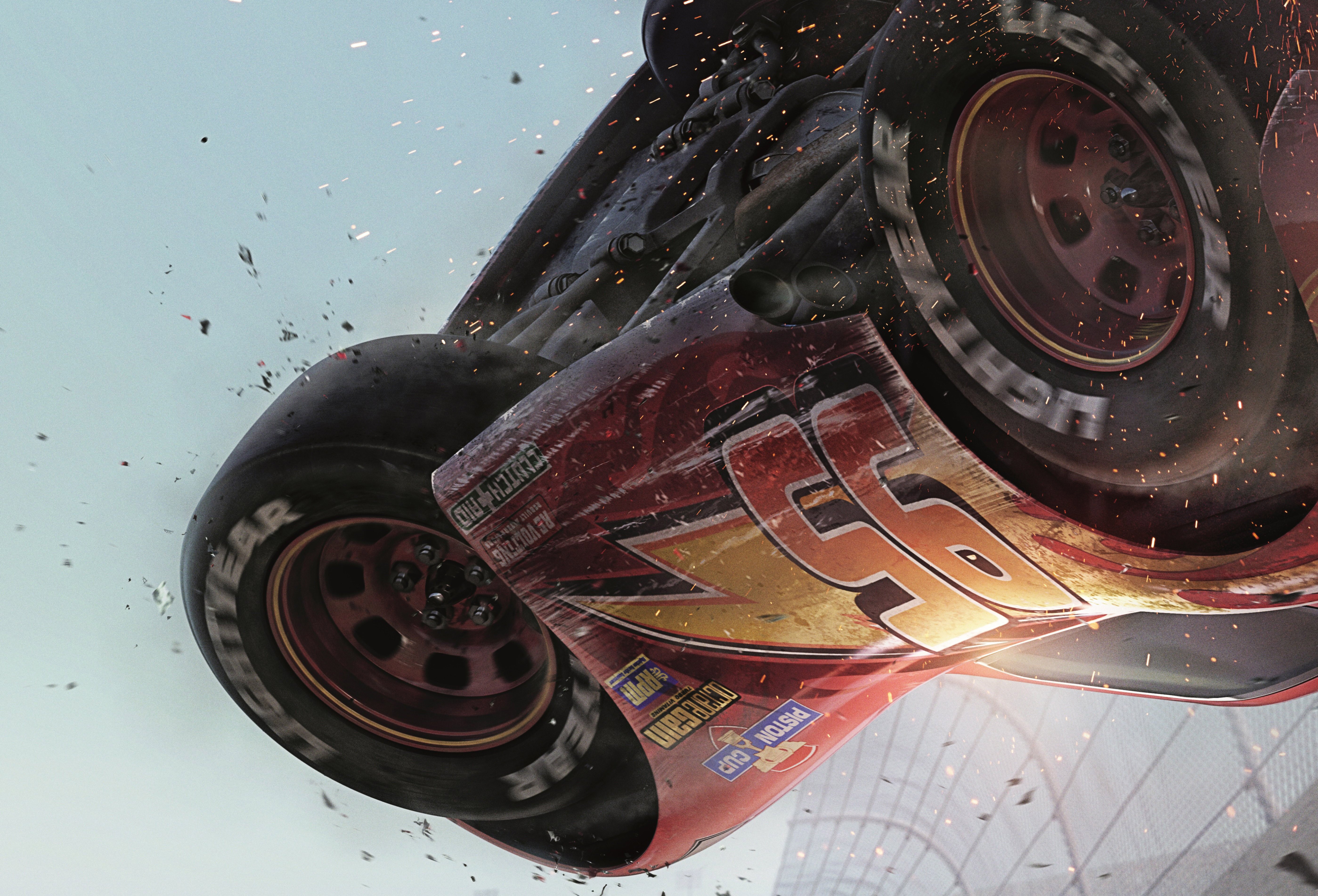 Saetta McQueen incidente, 5596x3806 4K Ultra HD, Monitor 4K