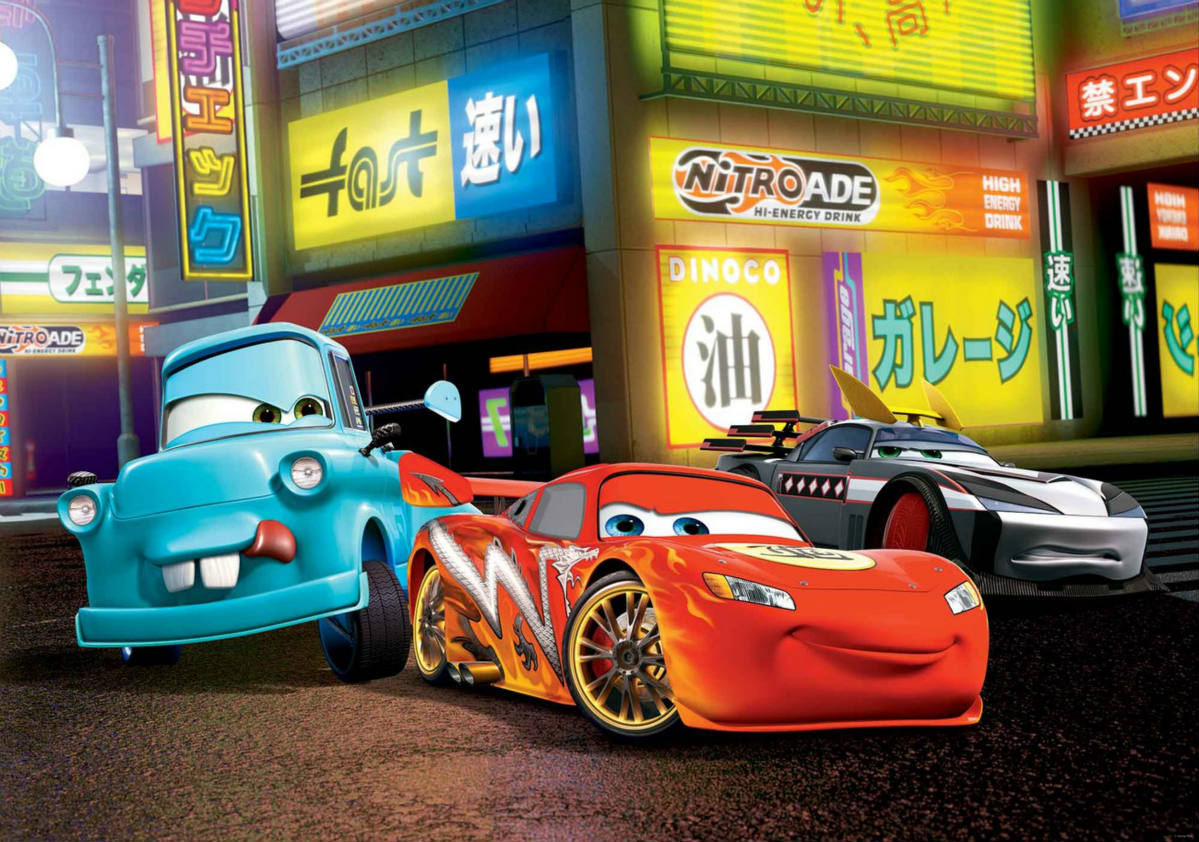 Saetta McQueen Cars Tokyo, 1199x842 HD, PC