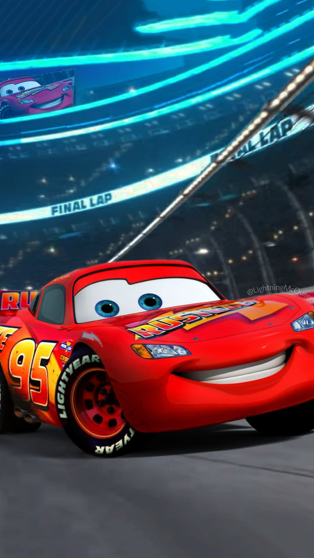 Saetta McQueen Cars, 1080x1920 Full HD Verticale, iPhone