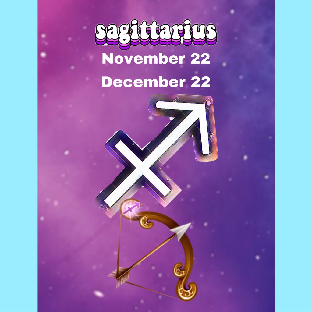 Simbolo zodiacale Sagittario viola, 1024x1024 HD, Desktop