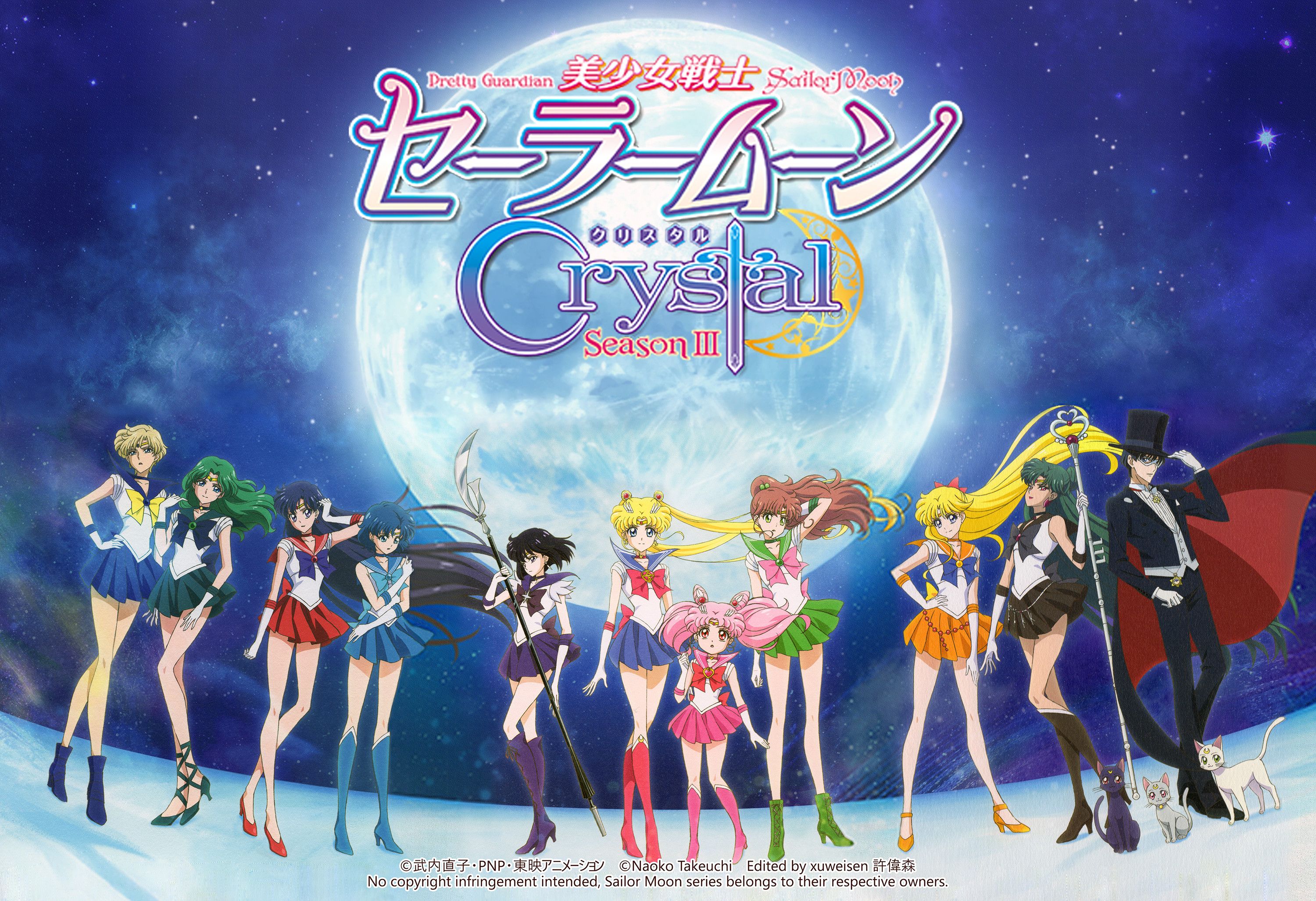 Sailor Moon Crystal personaggi gruppo, 3000x2054 2K+, Monitor Gaming