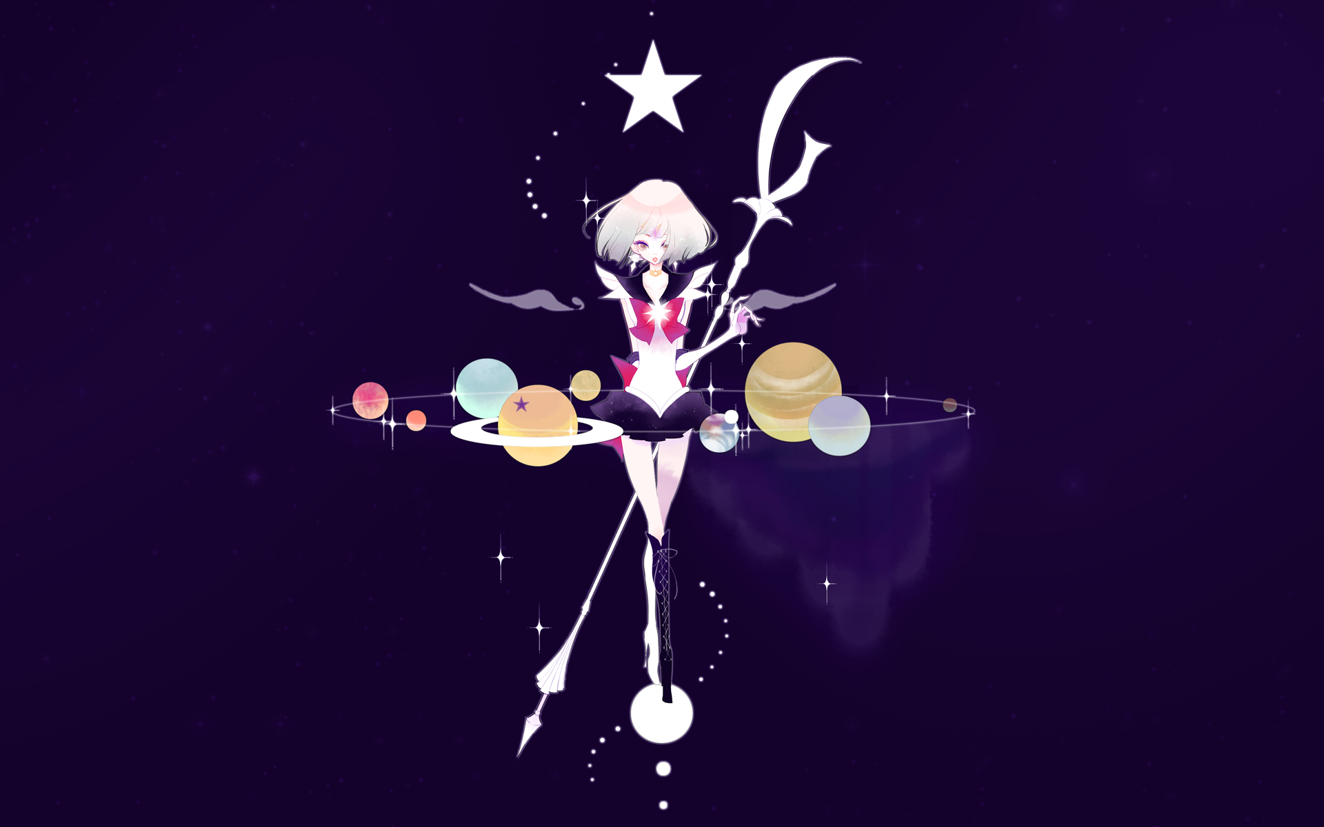 Sailor Moon pianeti sistema solare, 1920x1200 Full HD+, PC