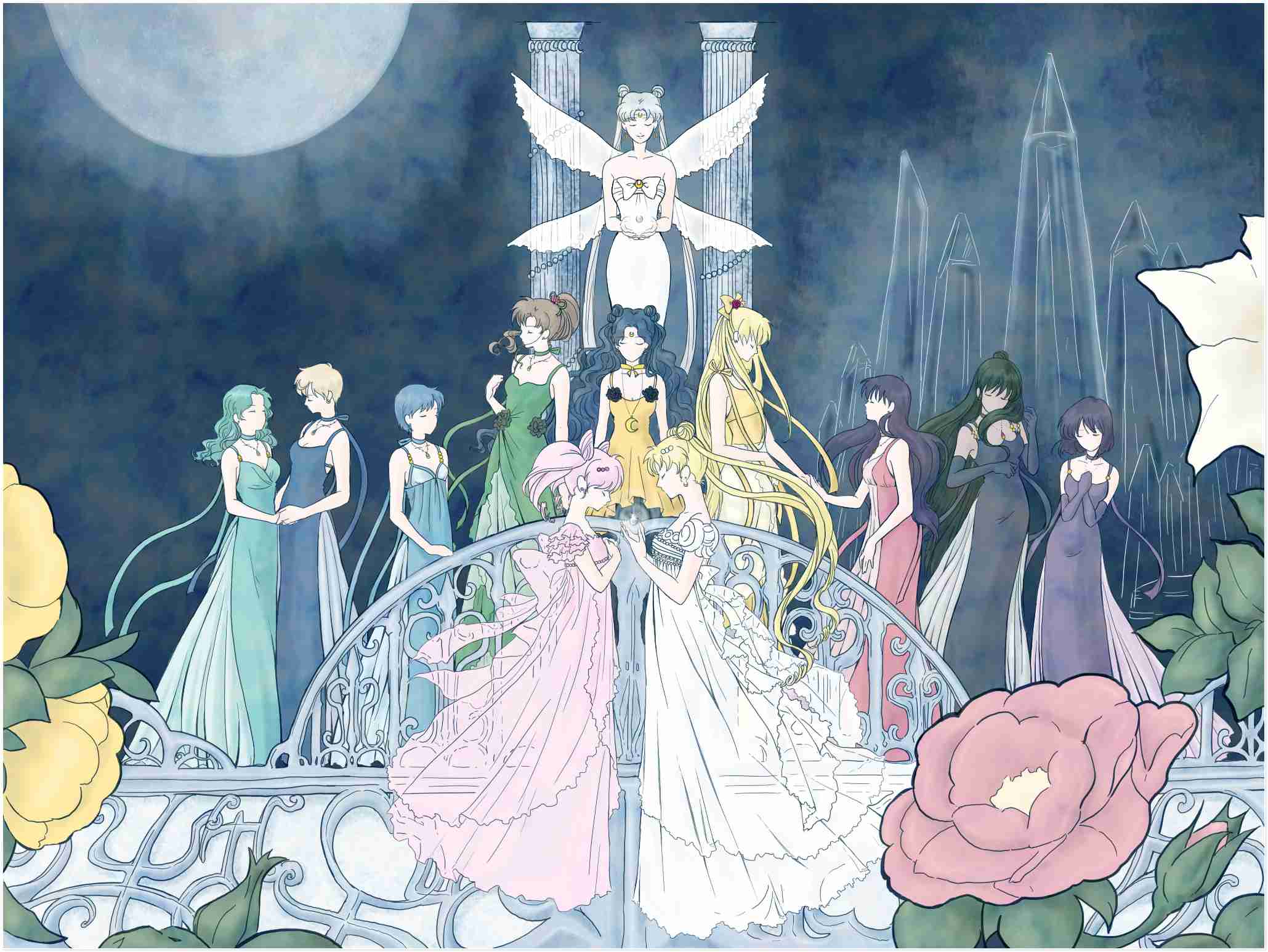Sailor Moon principesse regno lunare, 2059x1547 Hi-Res, Desktop