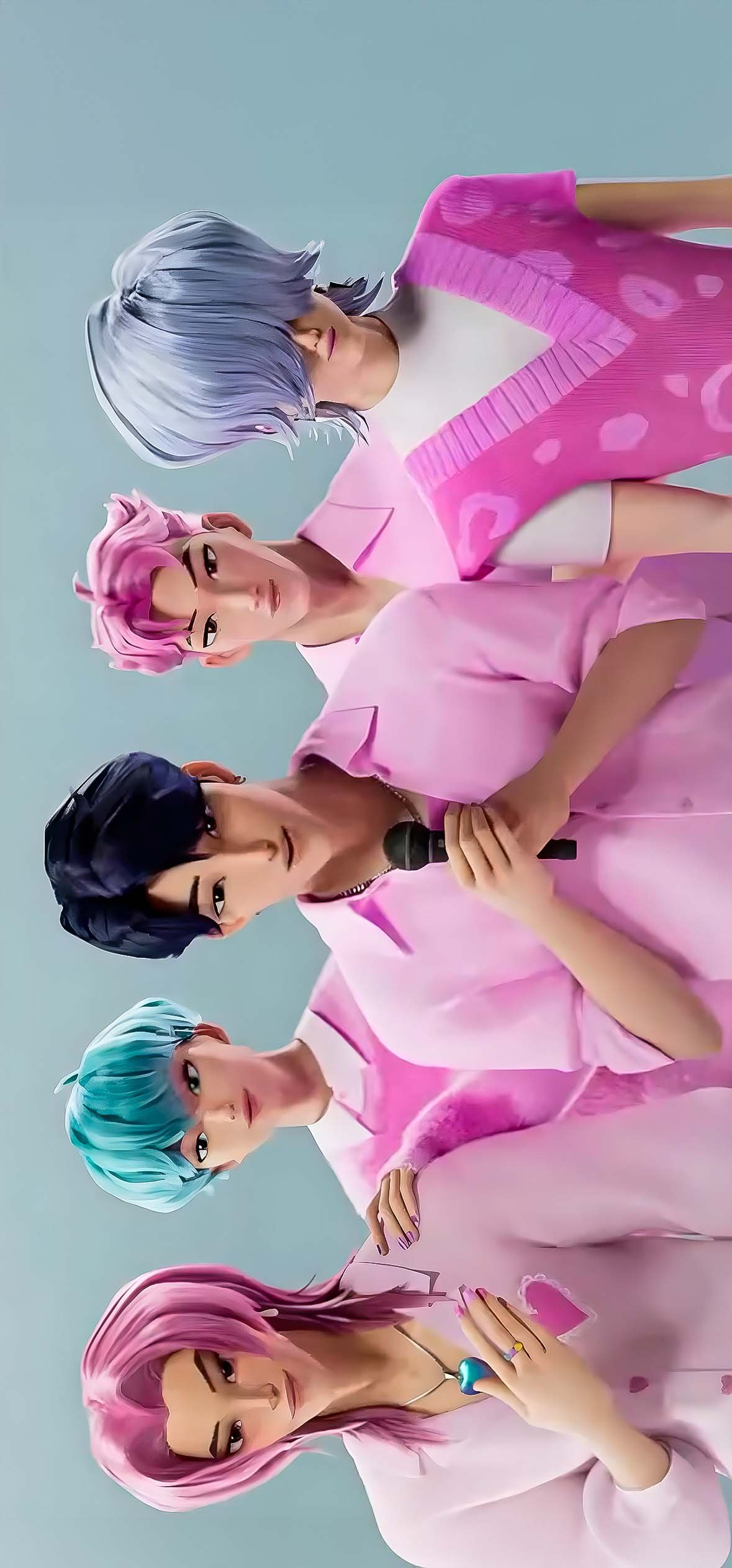 Saja Boys gruppo Kpop Demon Hunters, 1179x2526 Full HD Verticale, iPhone