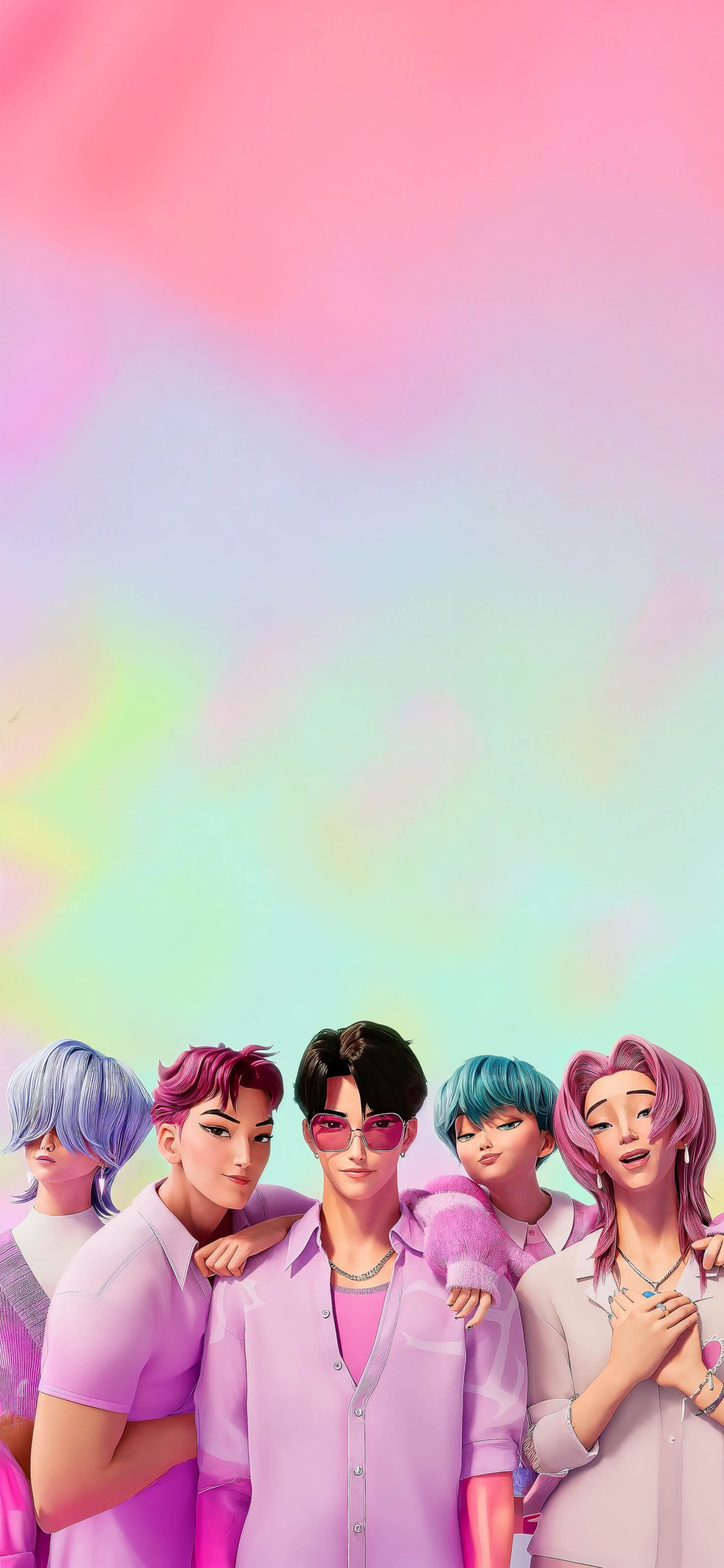 Saja Boys Kpop Demon Hunters, 2000x4329 Verticale, Telefono